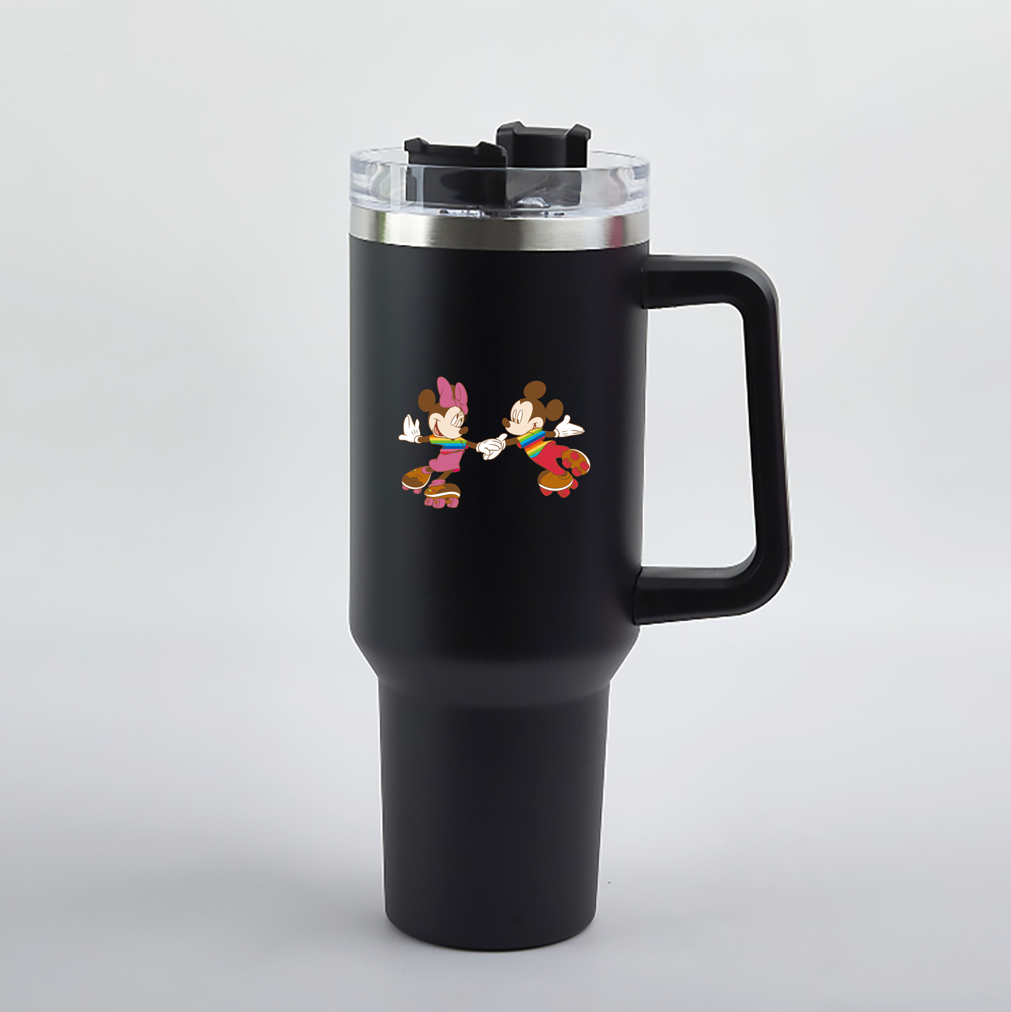 （画像用） ミッキーマウス Mickey Mouse 1200mL車用タンブラー（カラープリント）