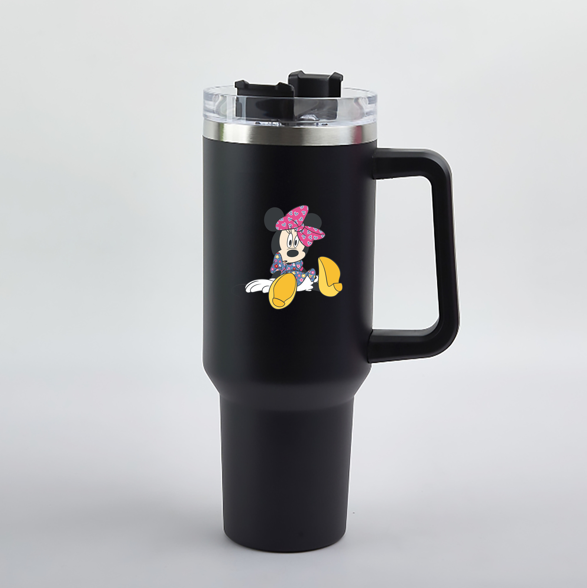 （画像用） ミッキーマウス Mickey Mouse 1200mL車用タンブラー（カラープリント）