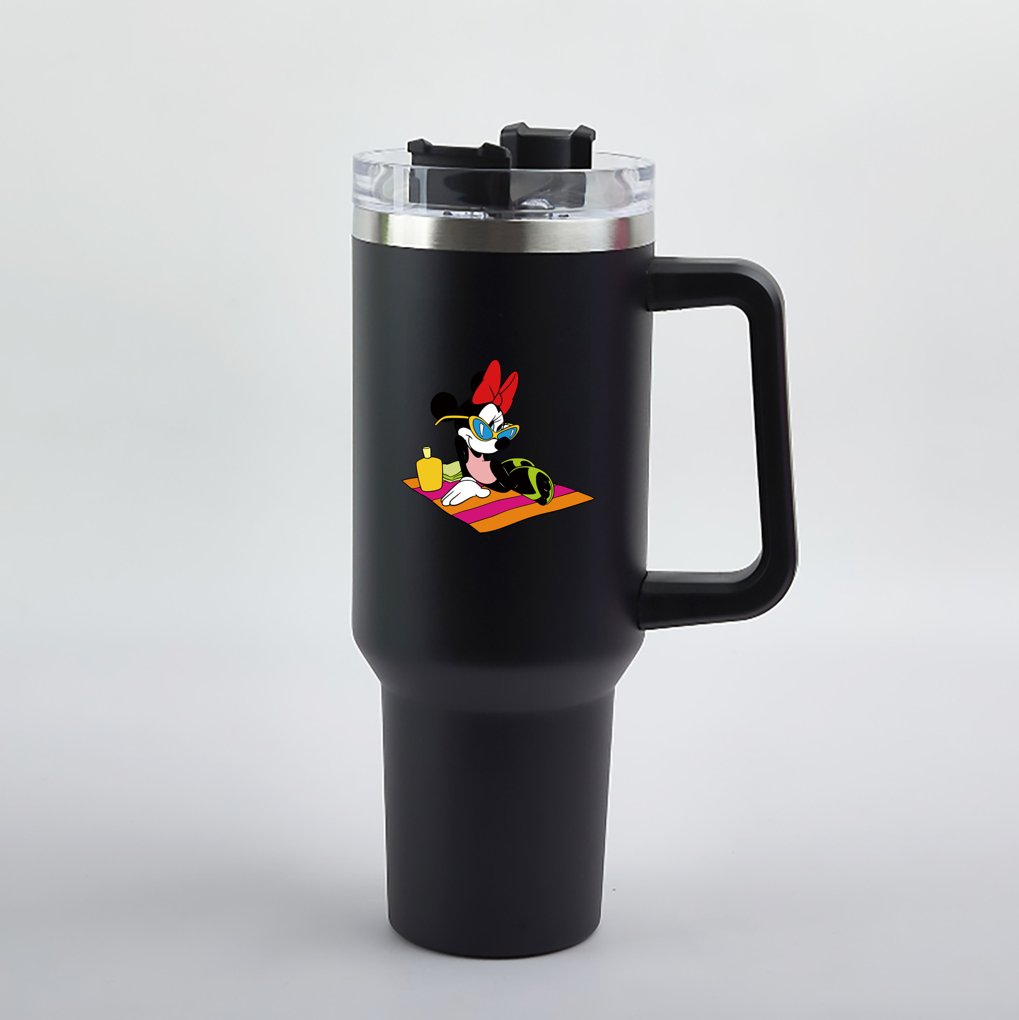 （画像用） ミッキーマウス Mickey Mouse 1200mL車用タンブラー（カラープリント）
