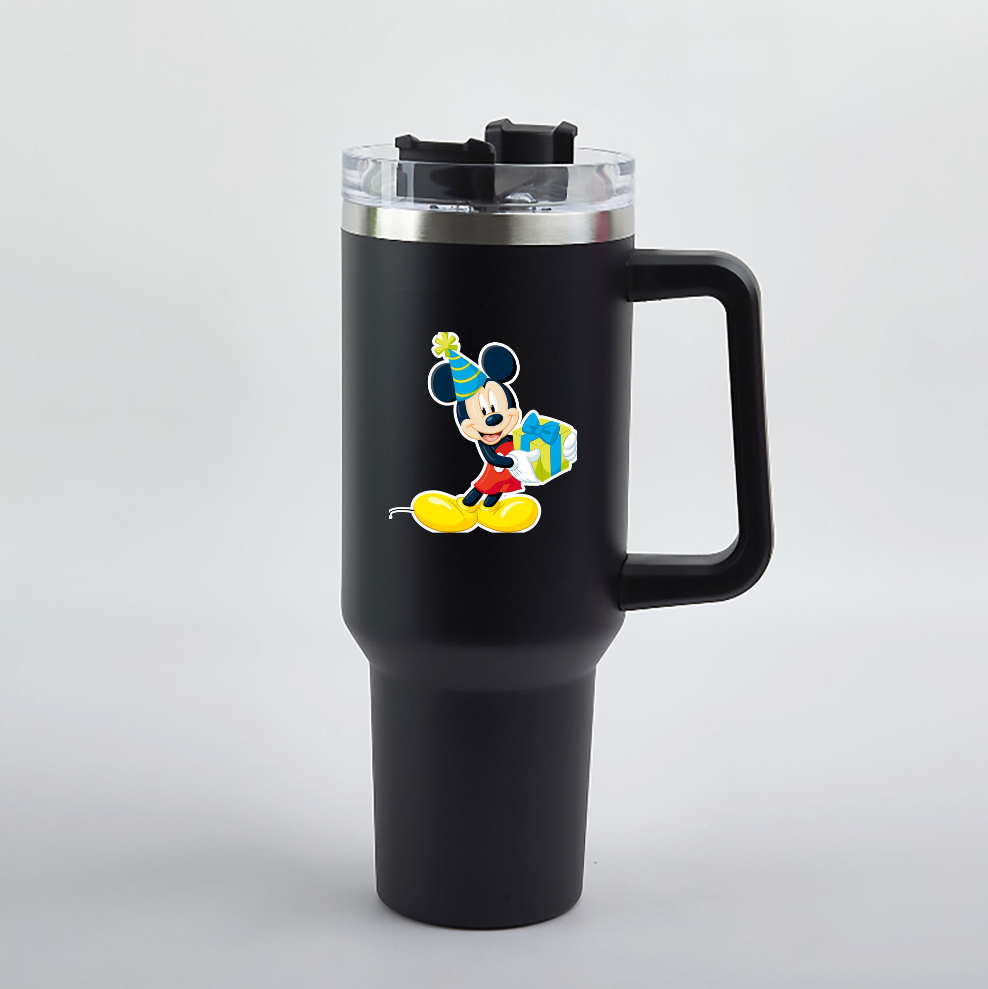 （画像用） ミッキーマウス Mickey Mouse 1200mL車用タンブラー（カラープリント）