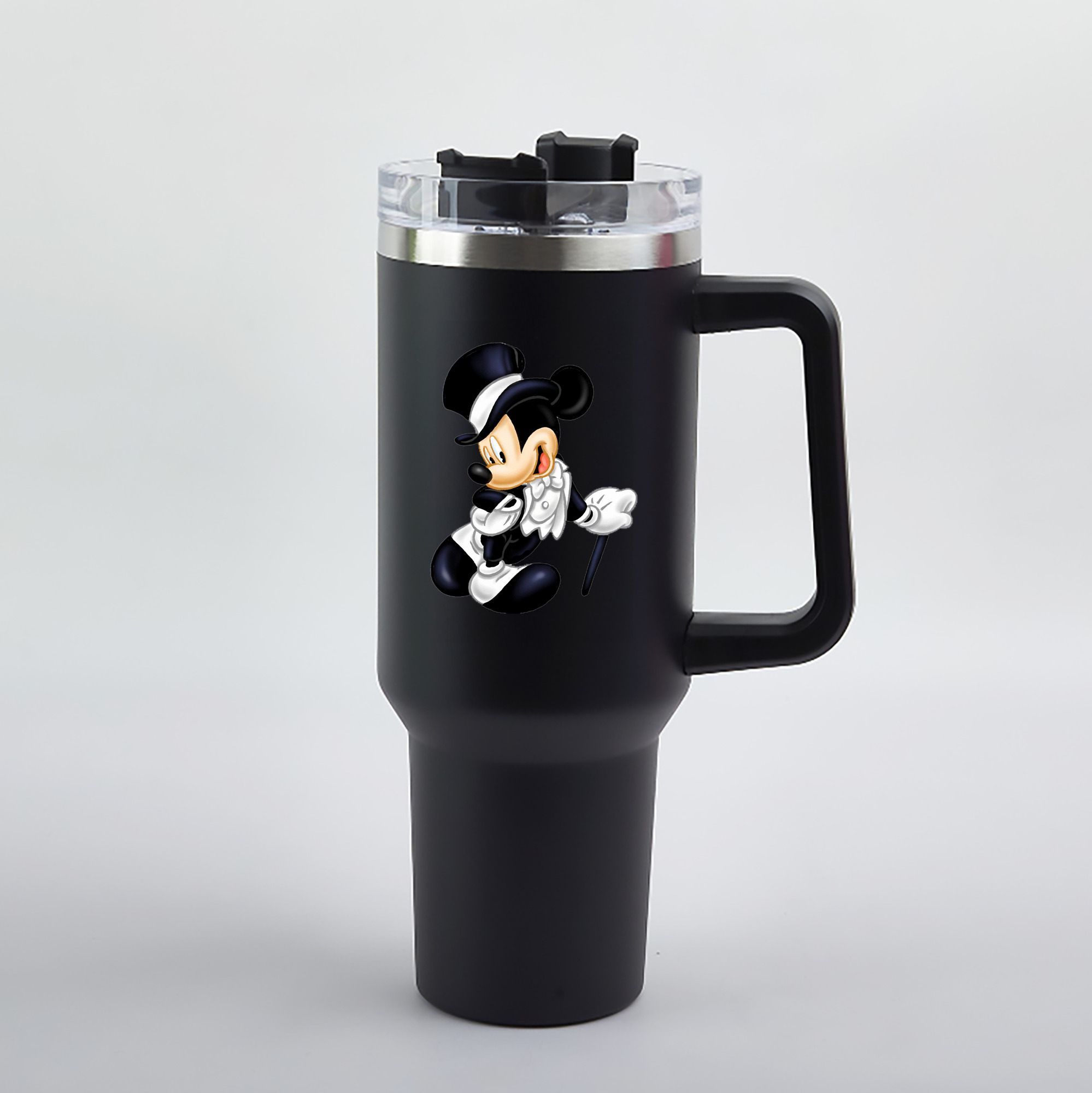 （画像用） ミッキーマウス Mickey Mouse 1200mL車用タンブラー（カラープリント）