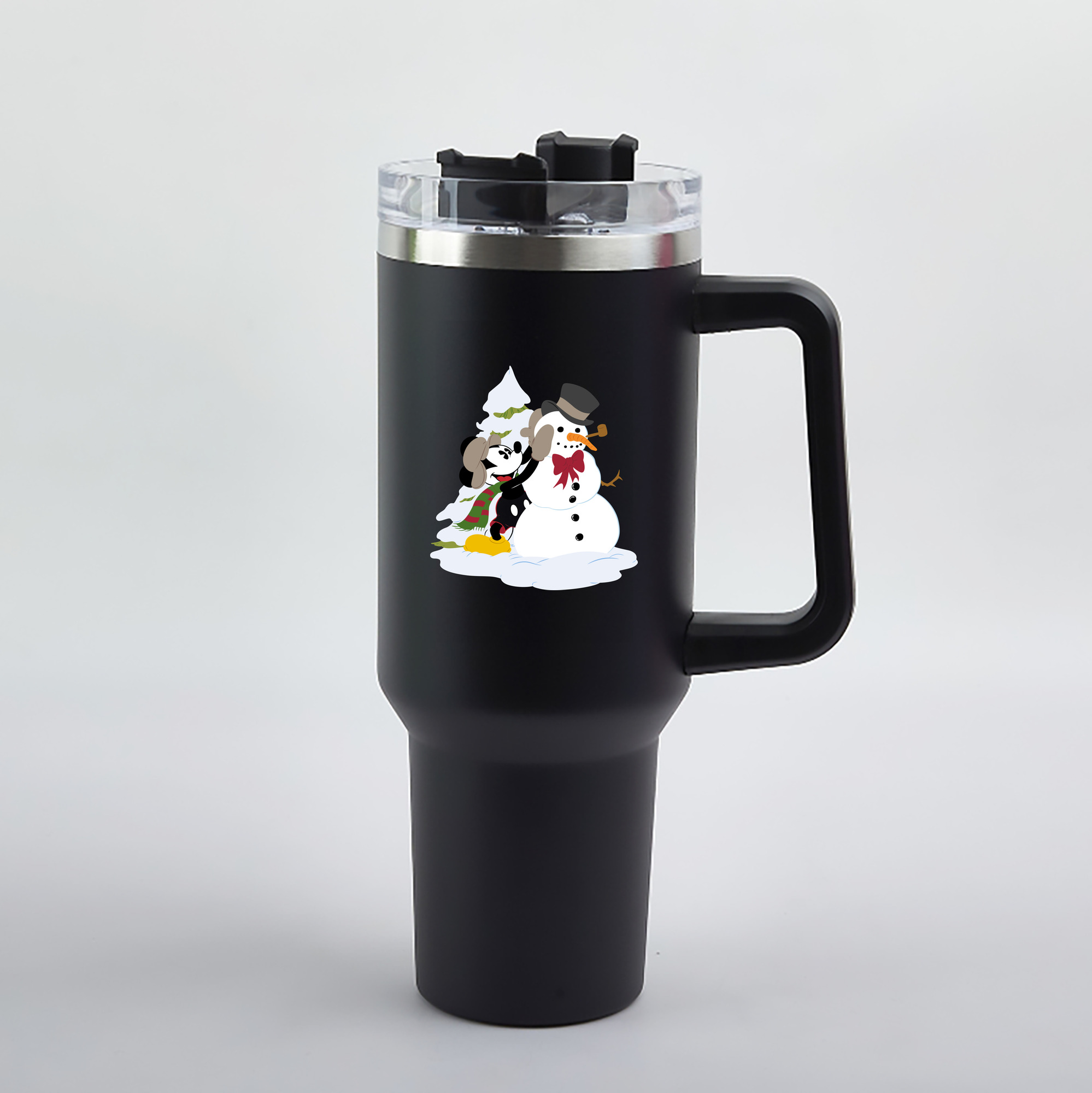 （画像用） ミッキーマウス Mickey Mouse 1200mL車用タンブラー（カラープリント）
