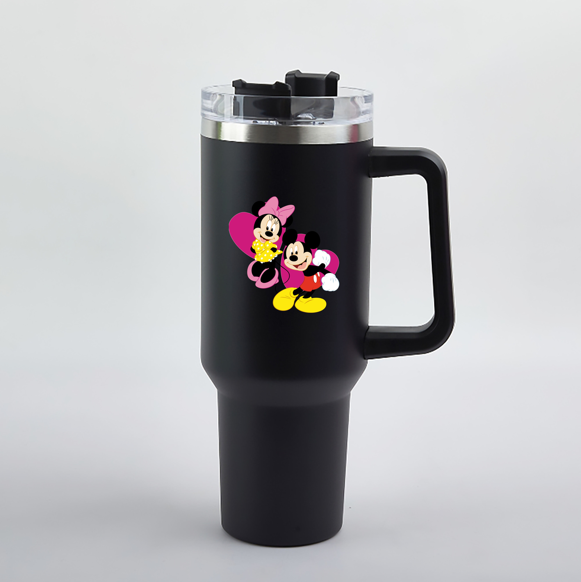 （画像用） ミッキーマウス Mickey Mouse 1200mL車用タンブラー（カラープリント）