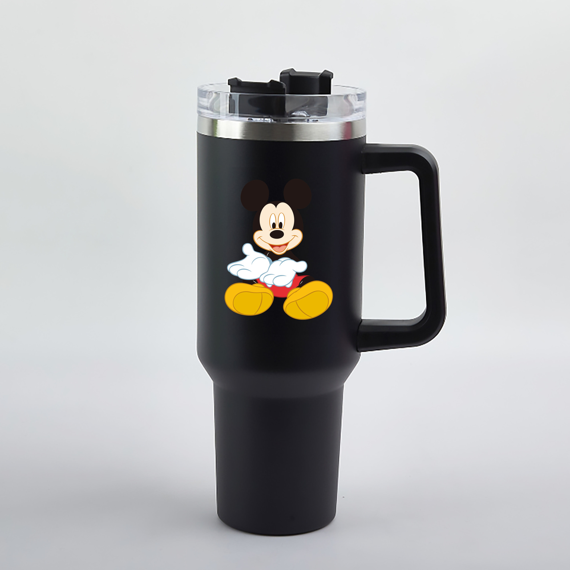 （画像用） ミッキーマウス Mickey Mouse 1200mL車用タンブラー（カラープリント）