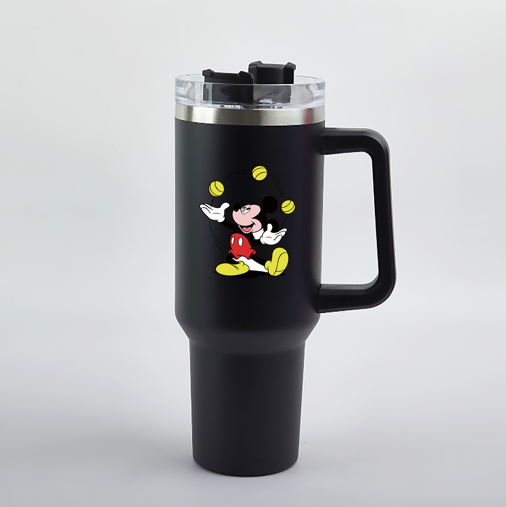 （画像用） ミッキーマウス Mickey Mouse 1200mL車用タンブラー（カラープリント）