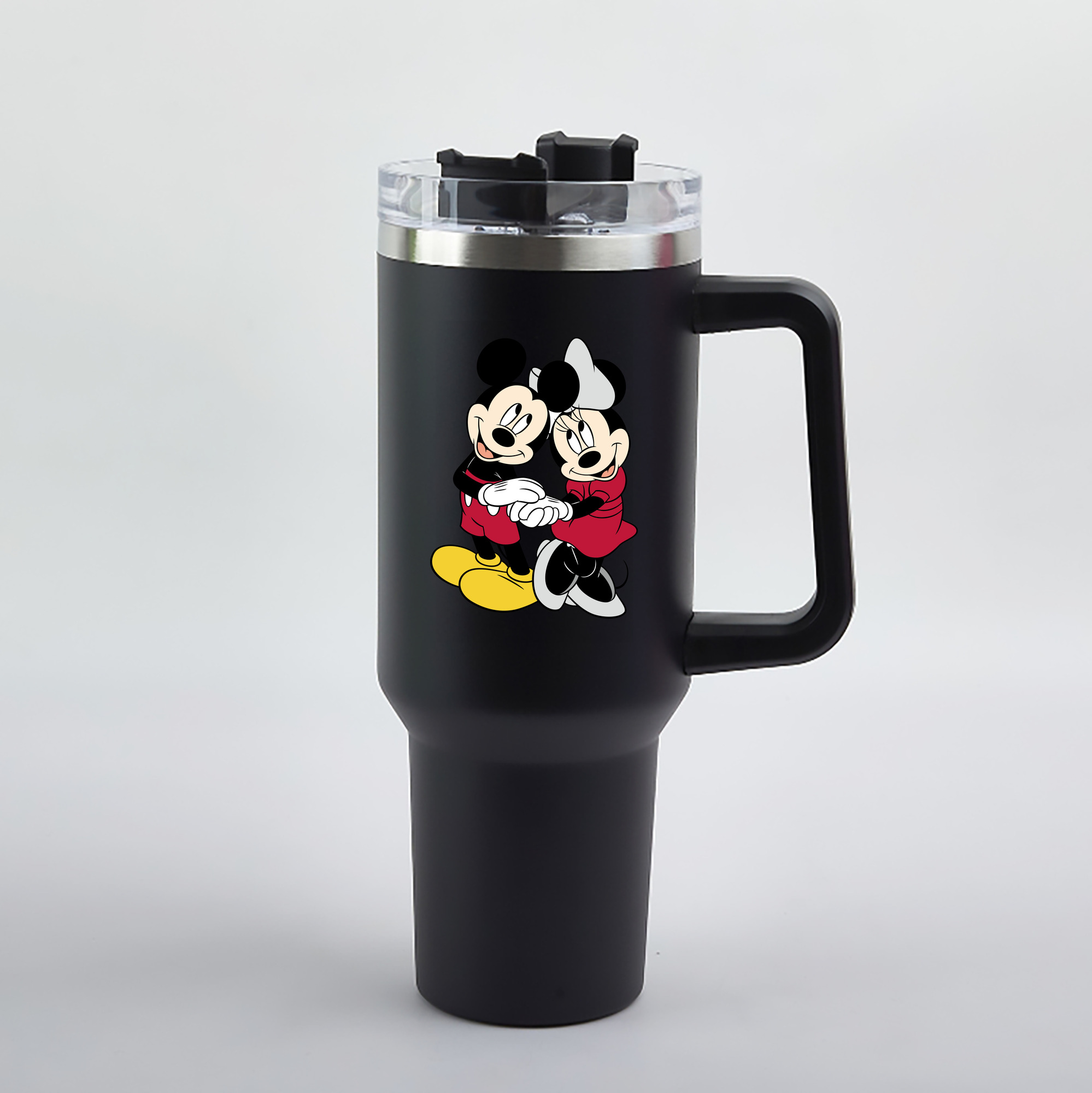 （画像用） ミッキーマウス Mickey Mouse 1200mL車用タンブラー（カラープリント）
