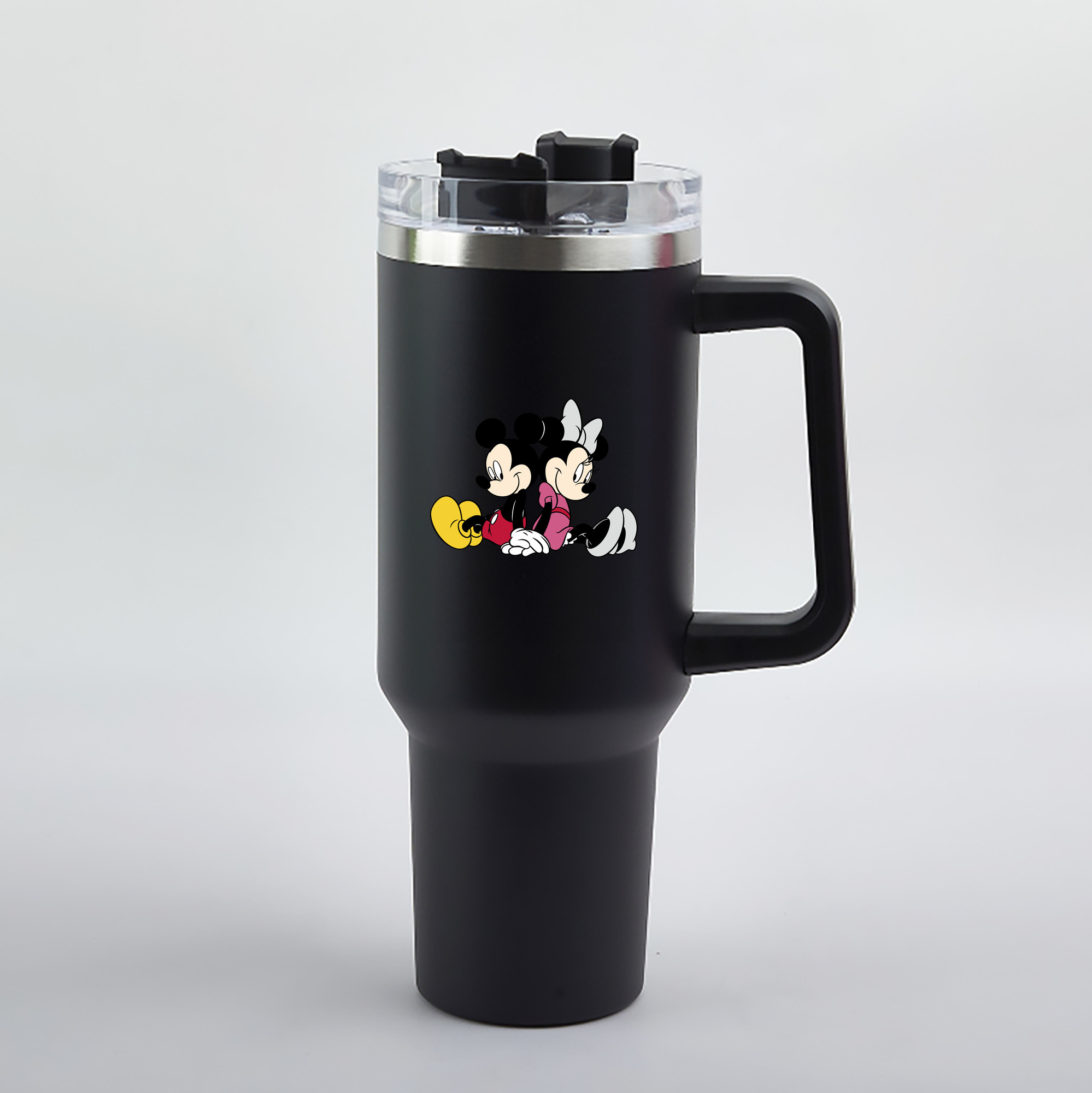 （画像用） ミッキーマウス Mickey Mouse 1200mL車用タンブラー（カラープリント）