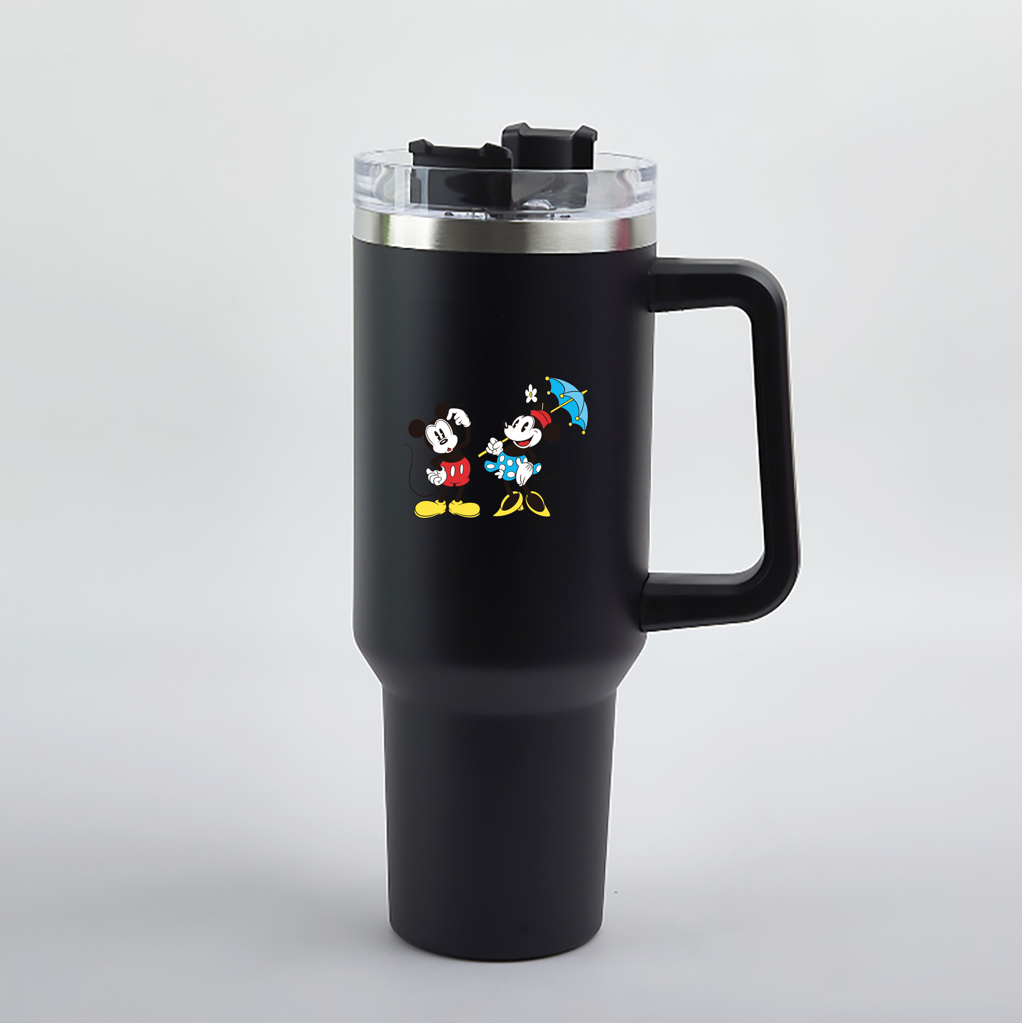 （画像用） ミッキーマウス Mickey Mouse 1200mL車用タンブラー（カラープリント）