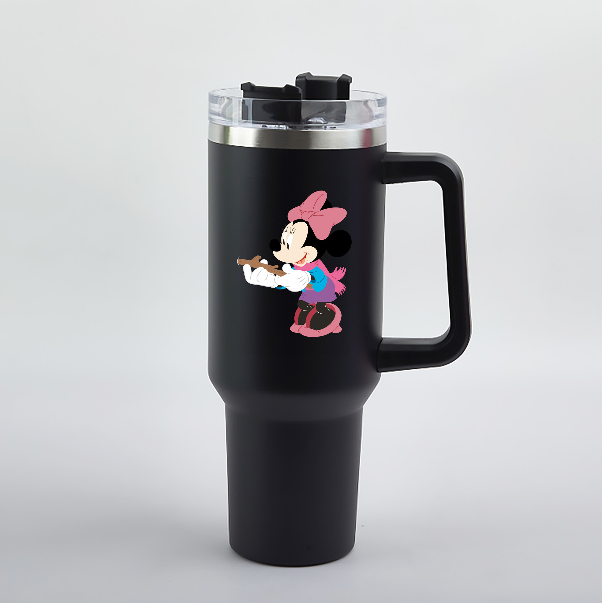 （画像用） ミッキーマウス Mickey Mouse 1200mL車用タンブラー（カラープリント）
