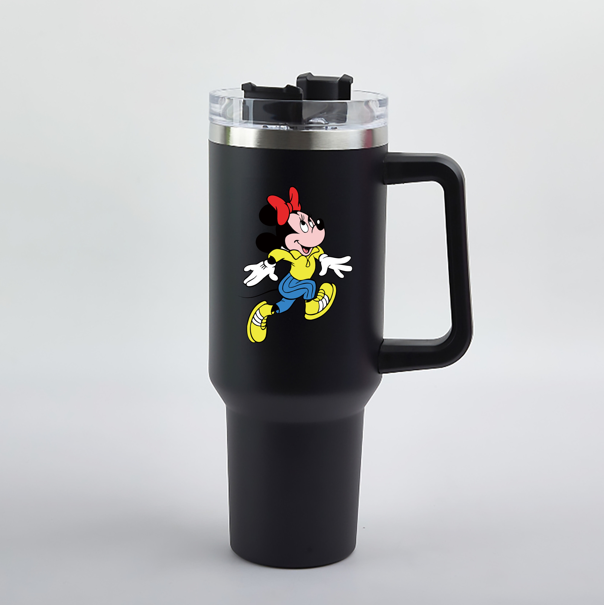 （画像用） ミッキーマウス Mickey Mouse 1200mL車用タンブラー（カラープリント）
