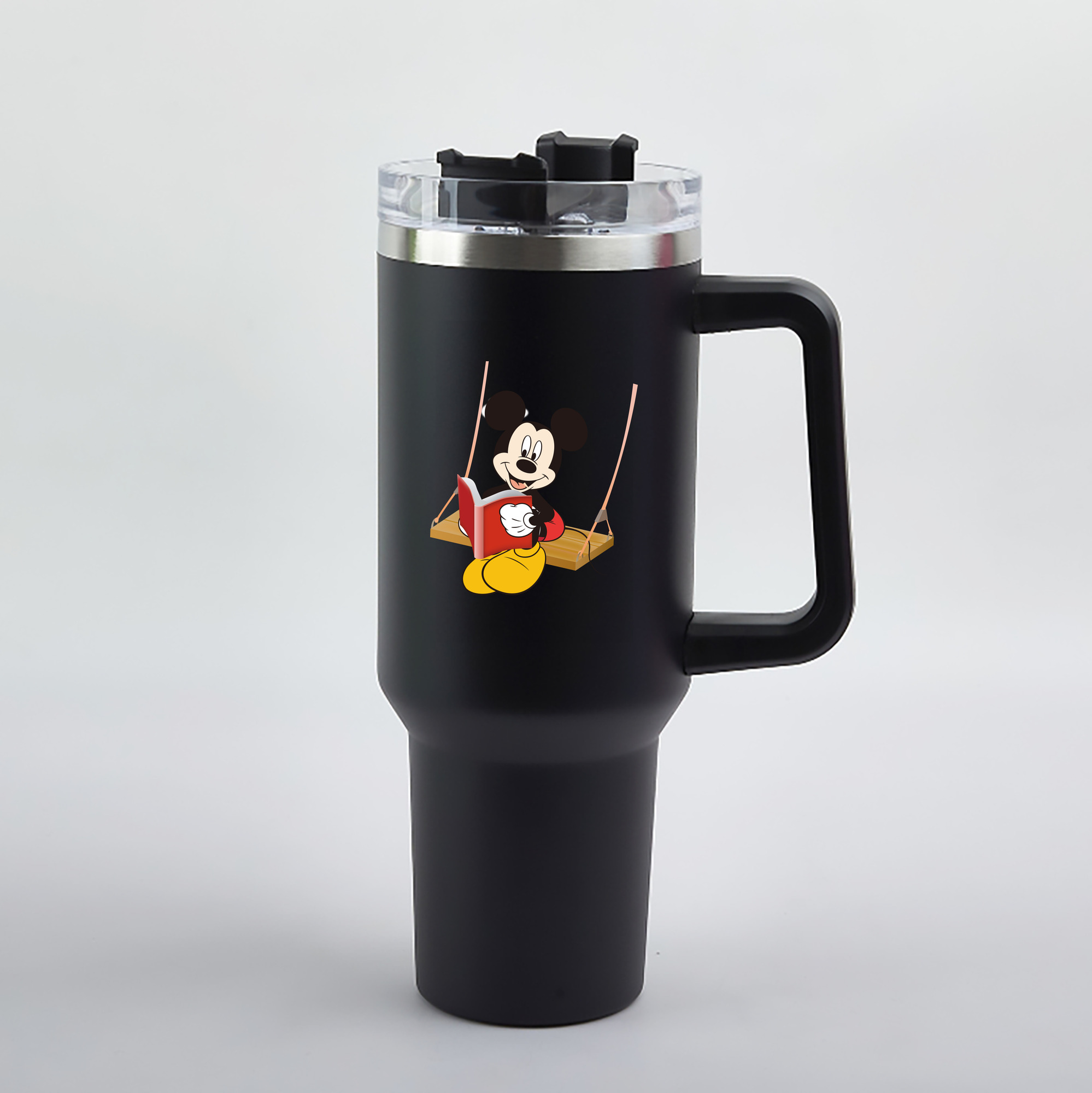 （画像用） ミッキーマウス Mickey Mouse 1200mL車用タンブラー（カラープリント）