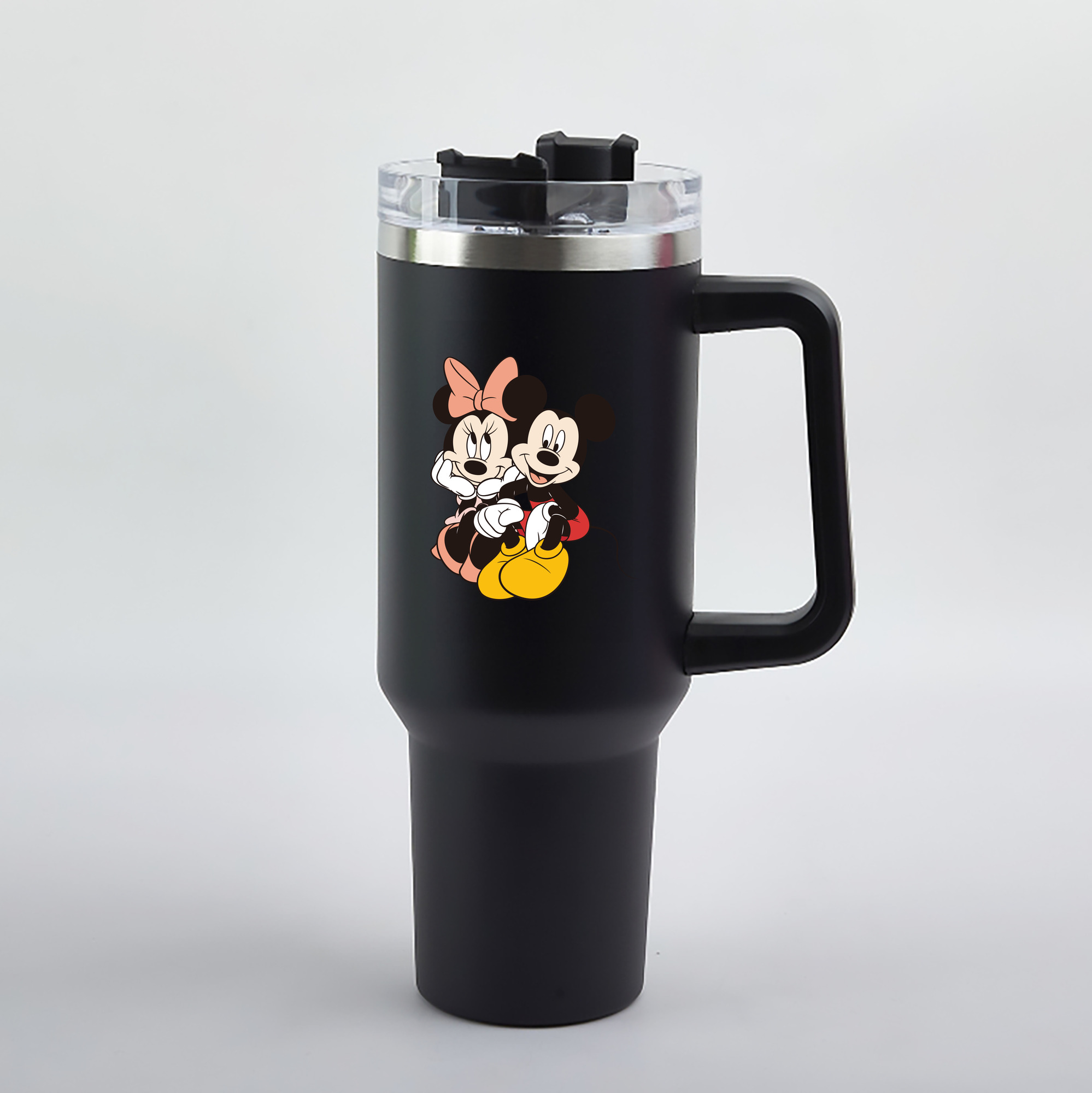 （画像用） ミッキーマウス Mickey Mouse 1200mL車用タンブラー（カラープリント）