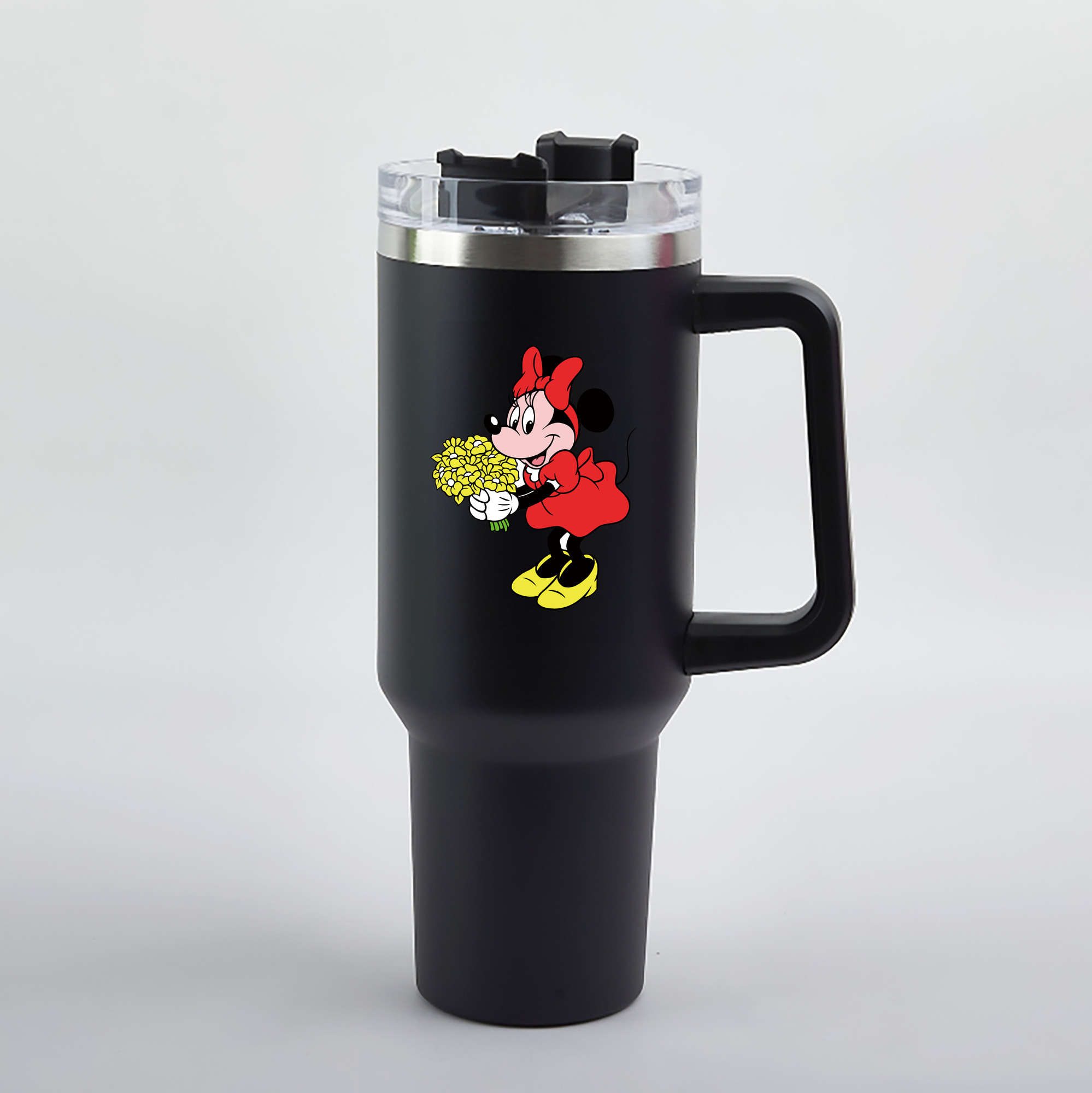 （画像用） ミッキーマウス Mickey Mouse 1200mL車用タンブラー（カラープリント）