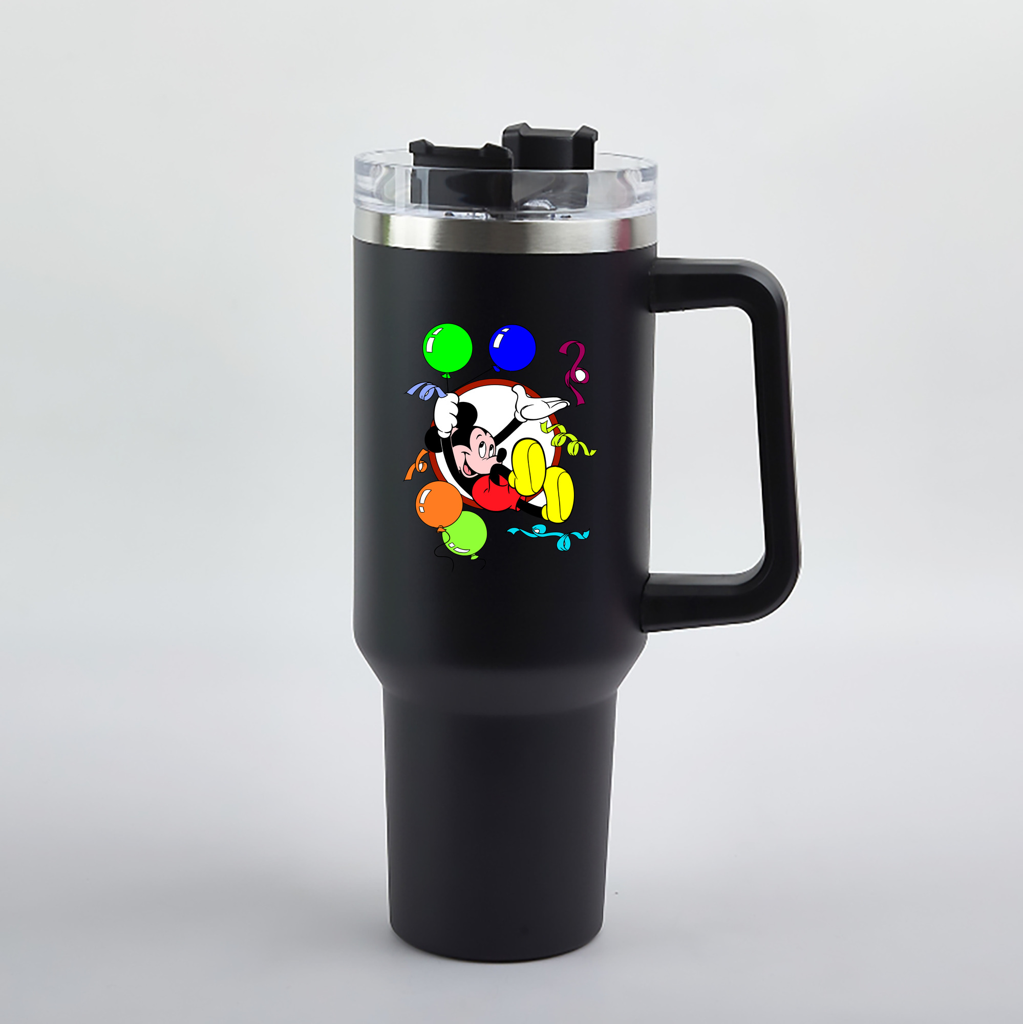 （画像用） ミッキーマウス Mickey Mouse 1200mL車用タンブラー（カラープリント）