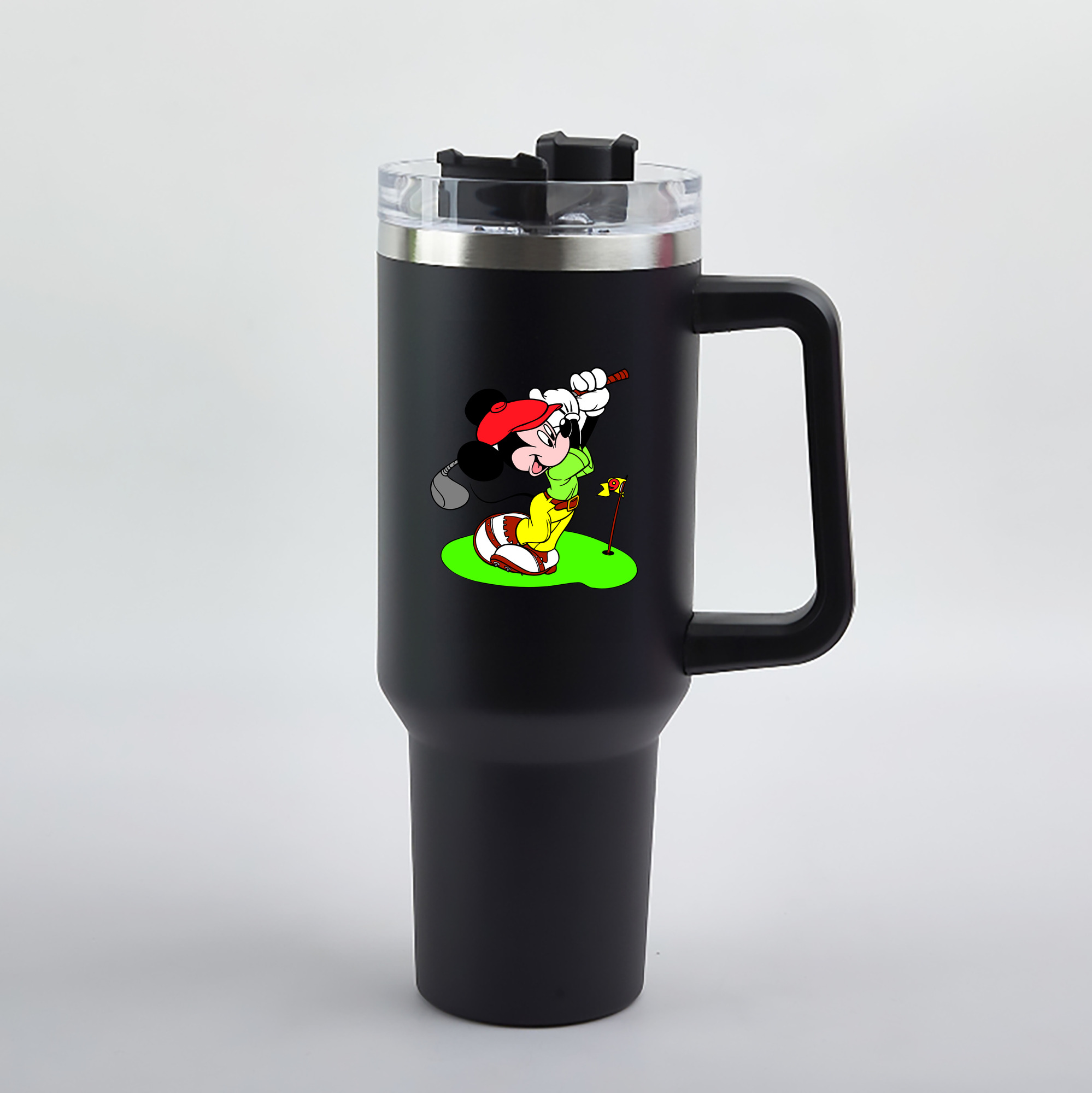 （画像用） ミッキーマウス Mickey Mouse 1200mL車用タンブラー（カラープリント）