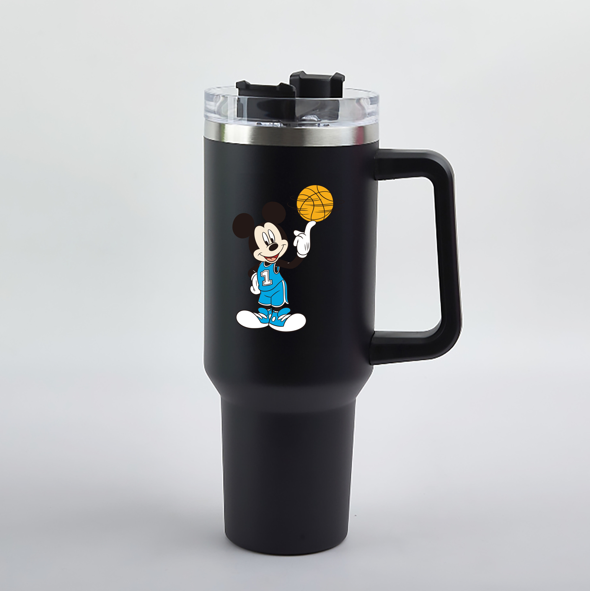 （画像用） ミッキーマウス Mickey Mouse 1200mL車用タンブラー（カラープリント）
