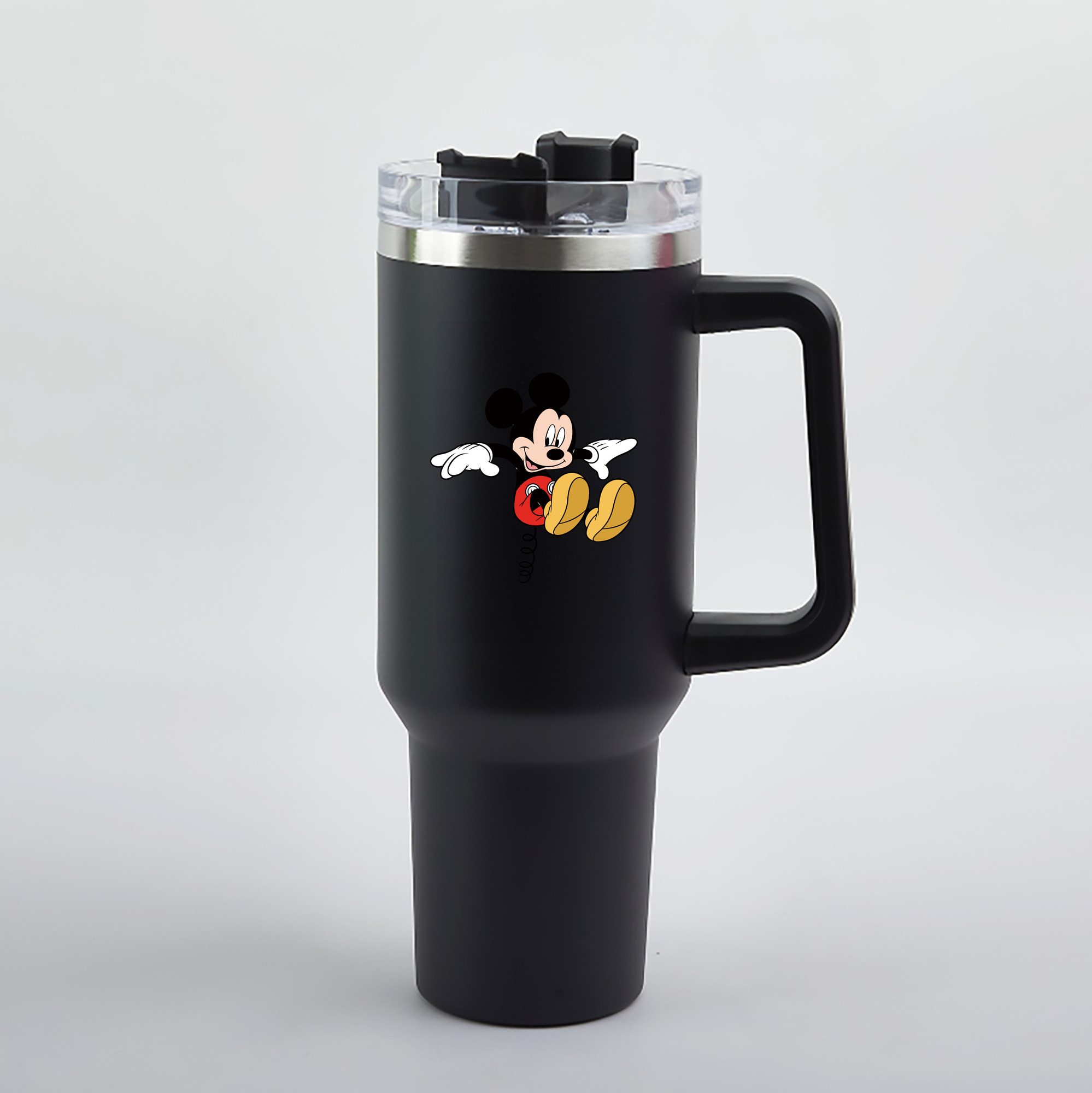 （画像用） ミッキーマウス Mickey Mouse 1200mL車用タンブラー（カラープリント）