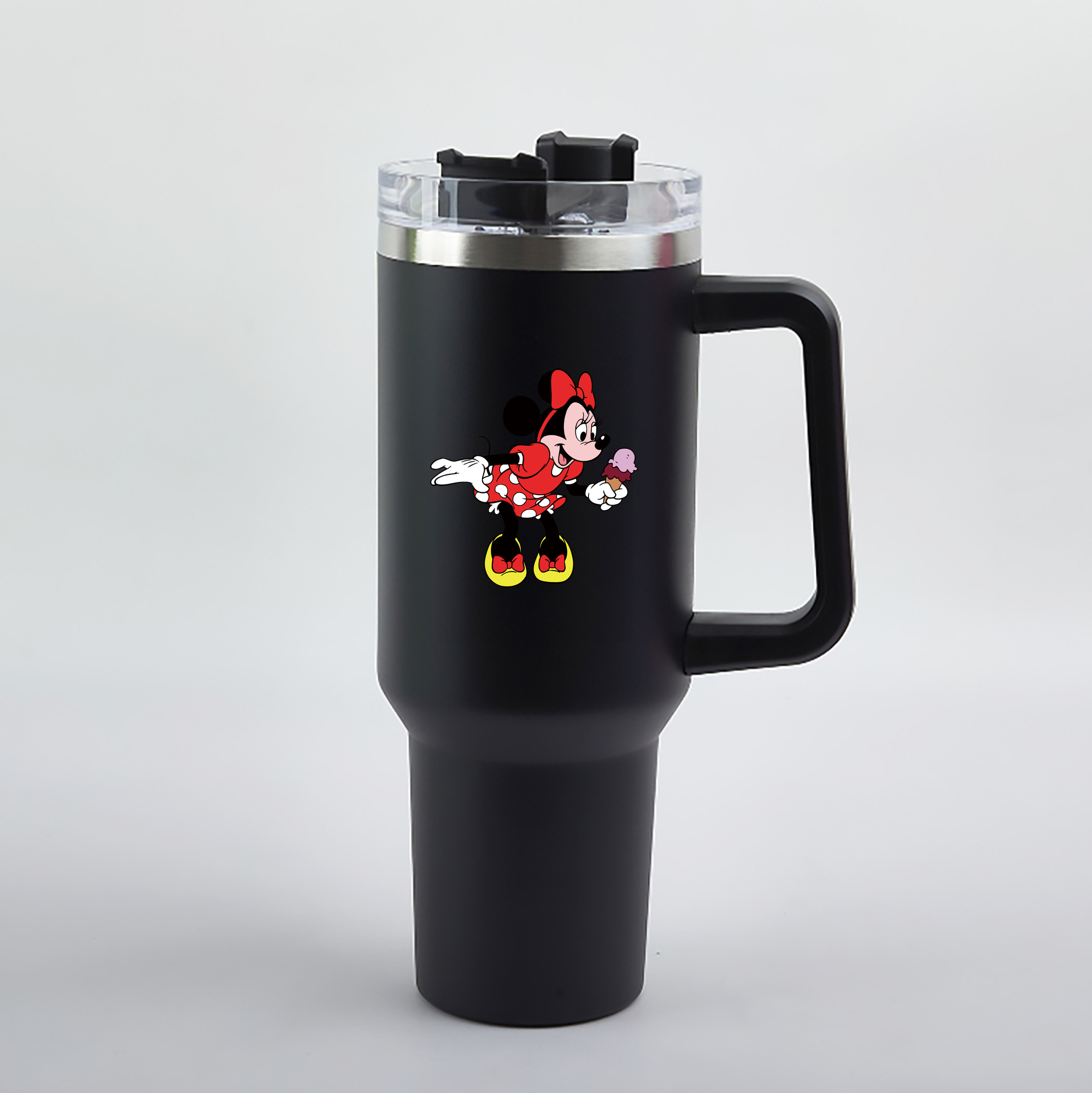 （画像用） ミッキーマウス Mickey Mouse 1200mL車用タンブラー（カラープリント）