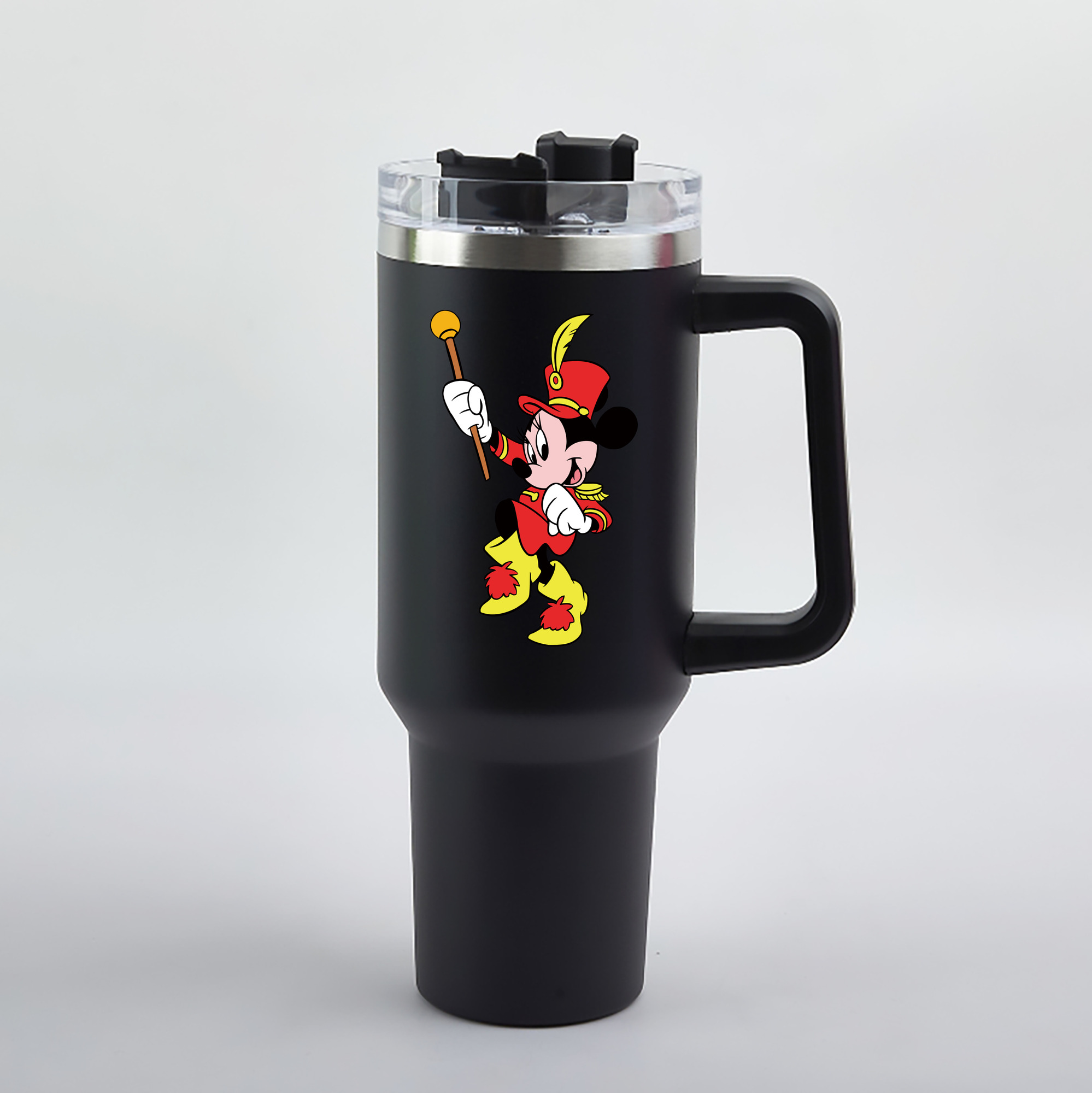 （画像用） ミッキーマウス Mickey Mouse 1200mL車用タンブラー（カラープリント）