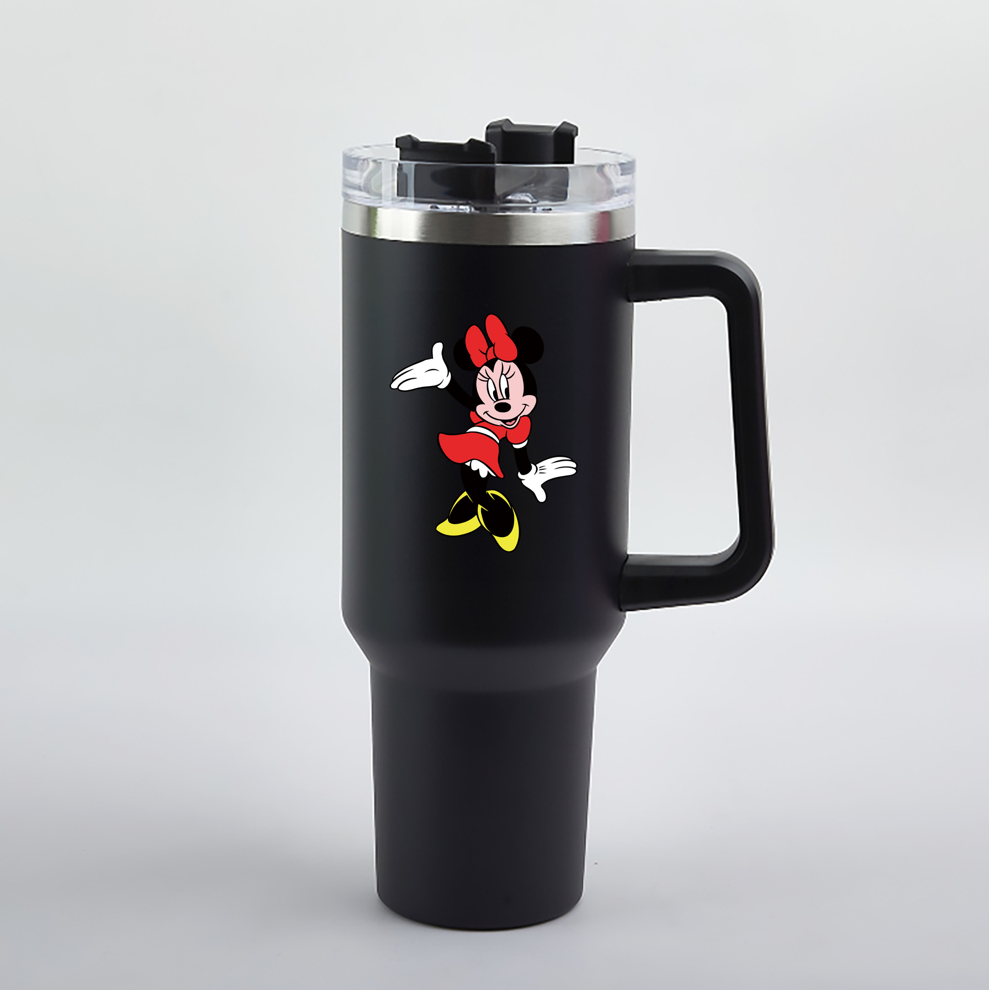 （画像用） ミッキーマウス Mickey Mouse 1200mL車用タンブラー（カラープリント）