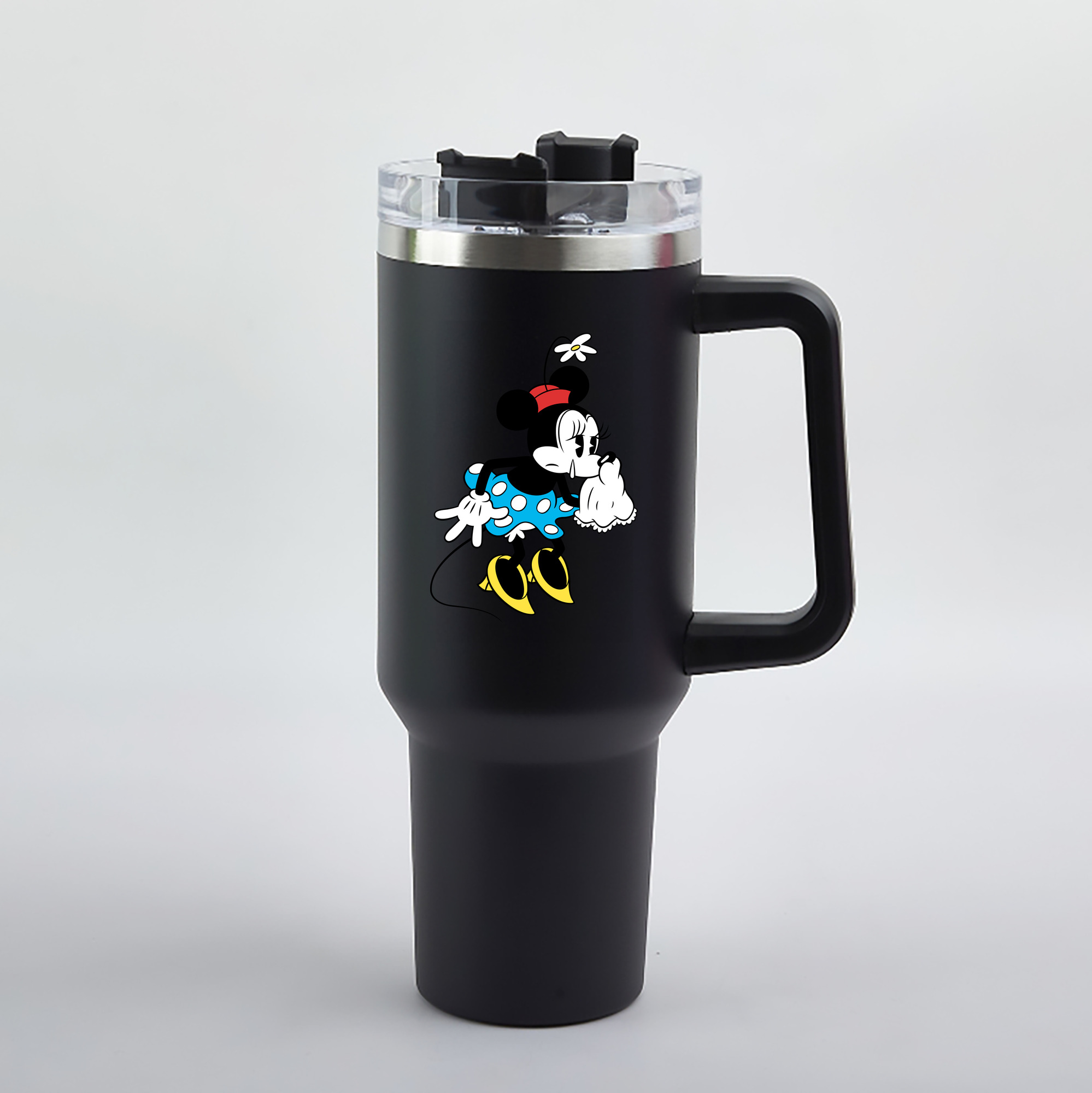 （画像用） ミッキーマウス Mickey Mouse 1200mL車用タンブラー（カラープリント）