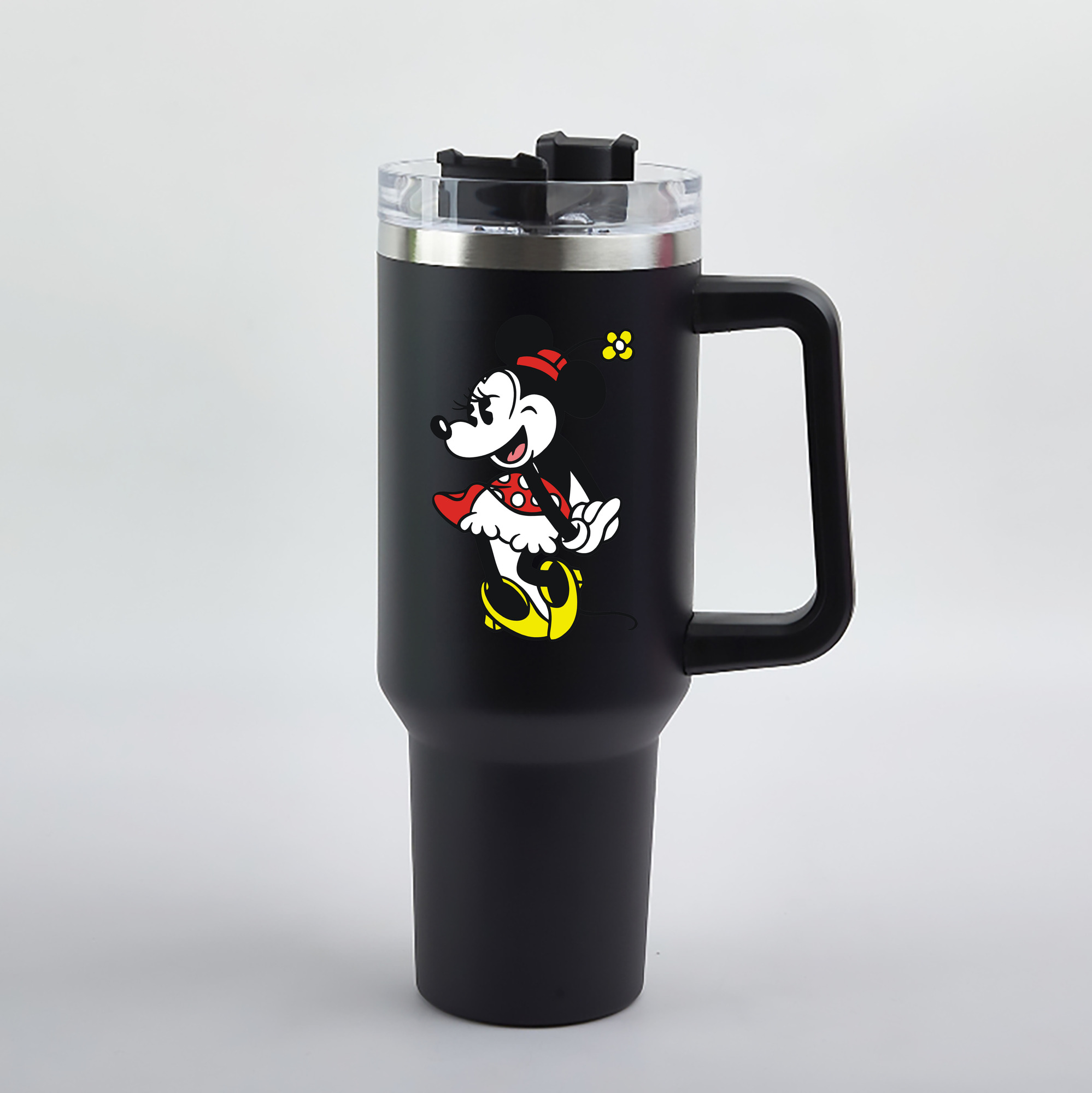 （画像用） ミッキーマウス Mickey Mouse 1200mL車用タンブラー（カラープリント）