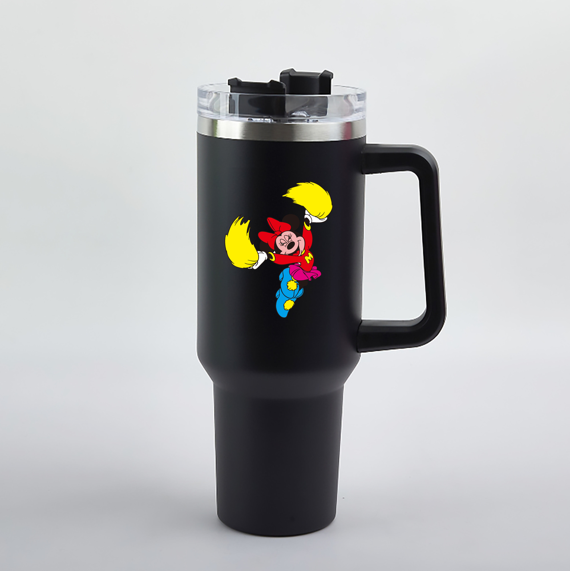 （画像用） ミッキーマウス Mickey Mouse 1200mL車用タンブラー（カラープリント）
