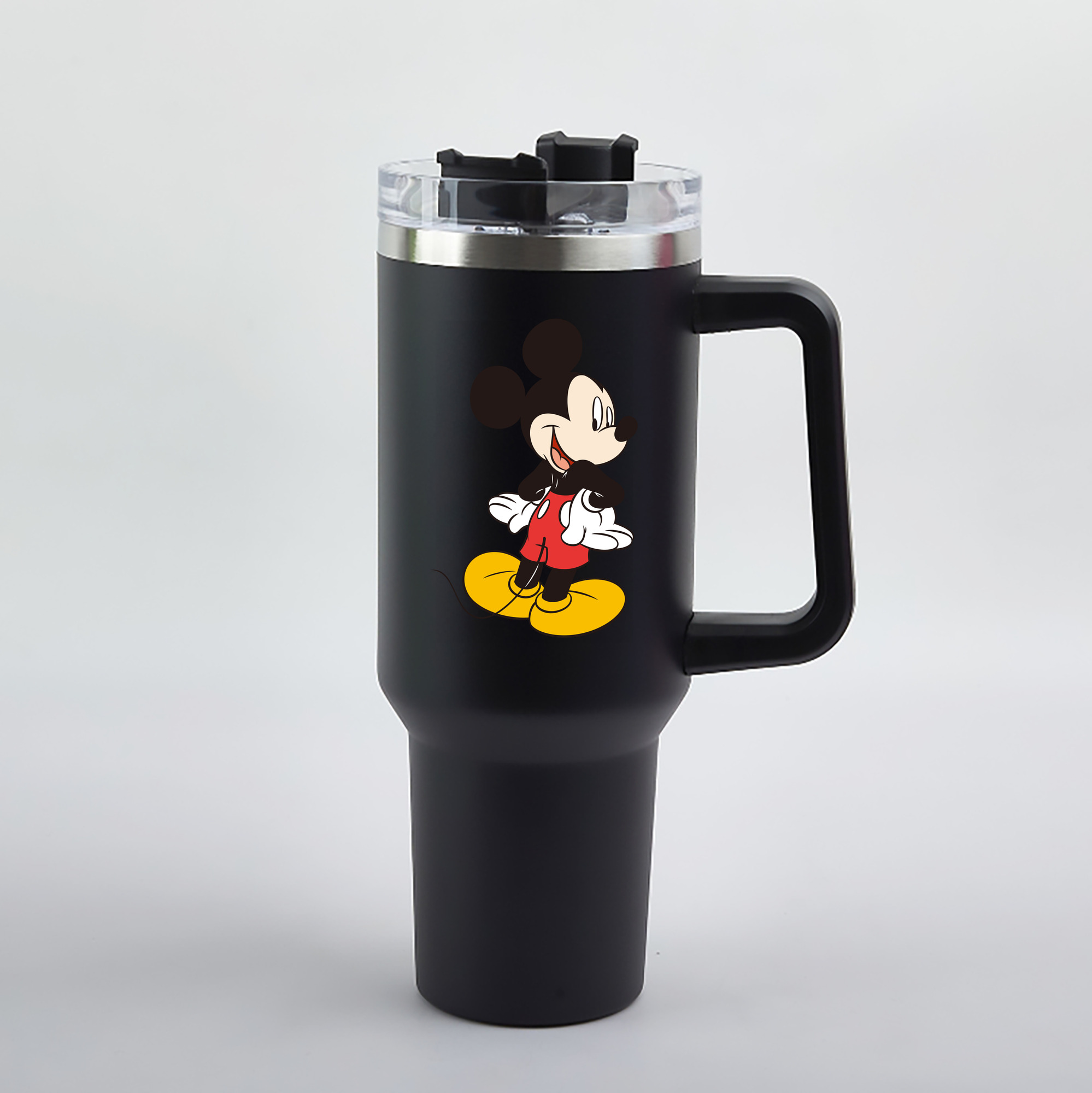 （画像用） ミッキーマウス Mickey Mouse 1200mL車用タンブラー（カラープリント）