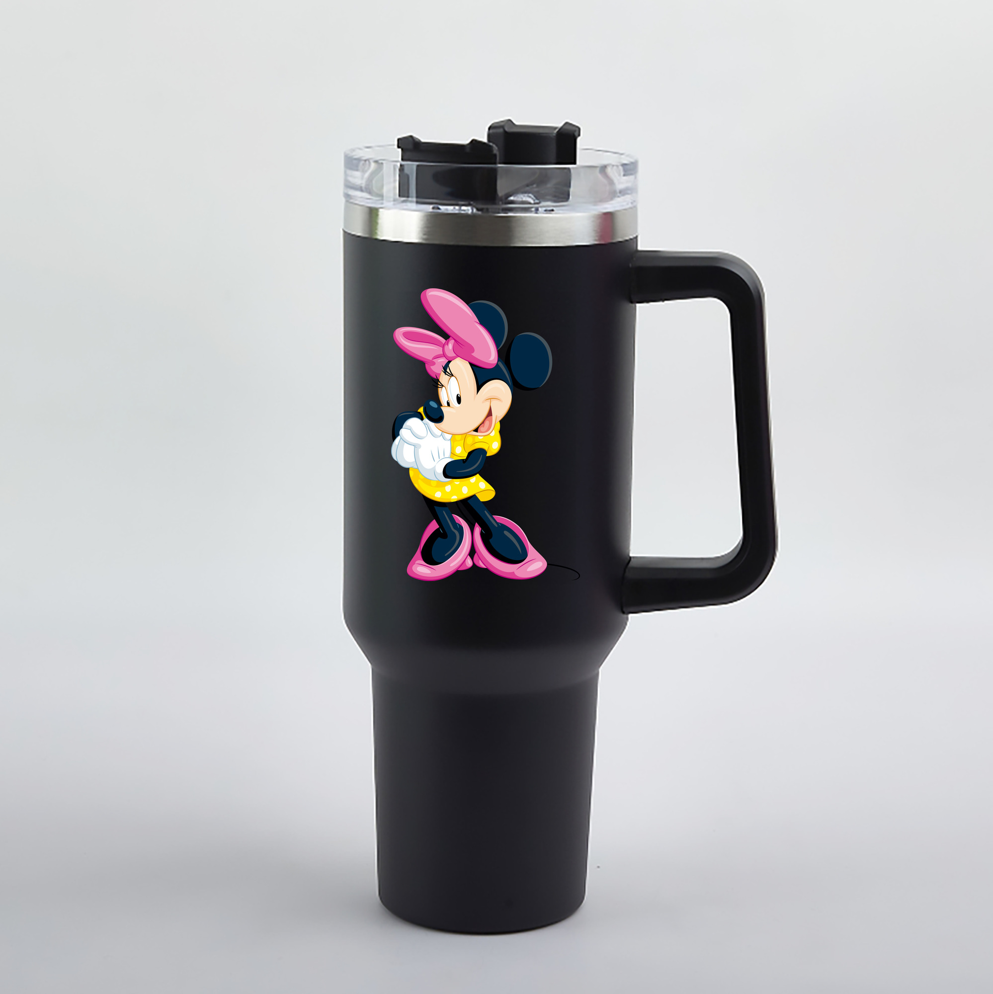 （画像用） ミッキーマウス Mickey Mouse 1200mL車用タンブラー（カラープリント）