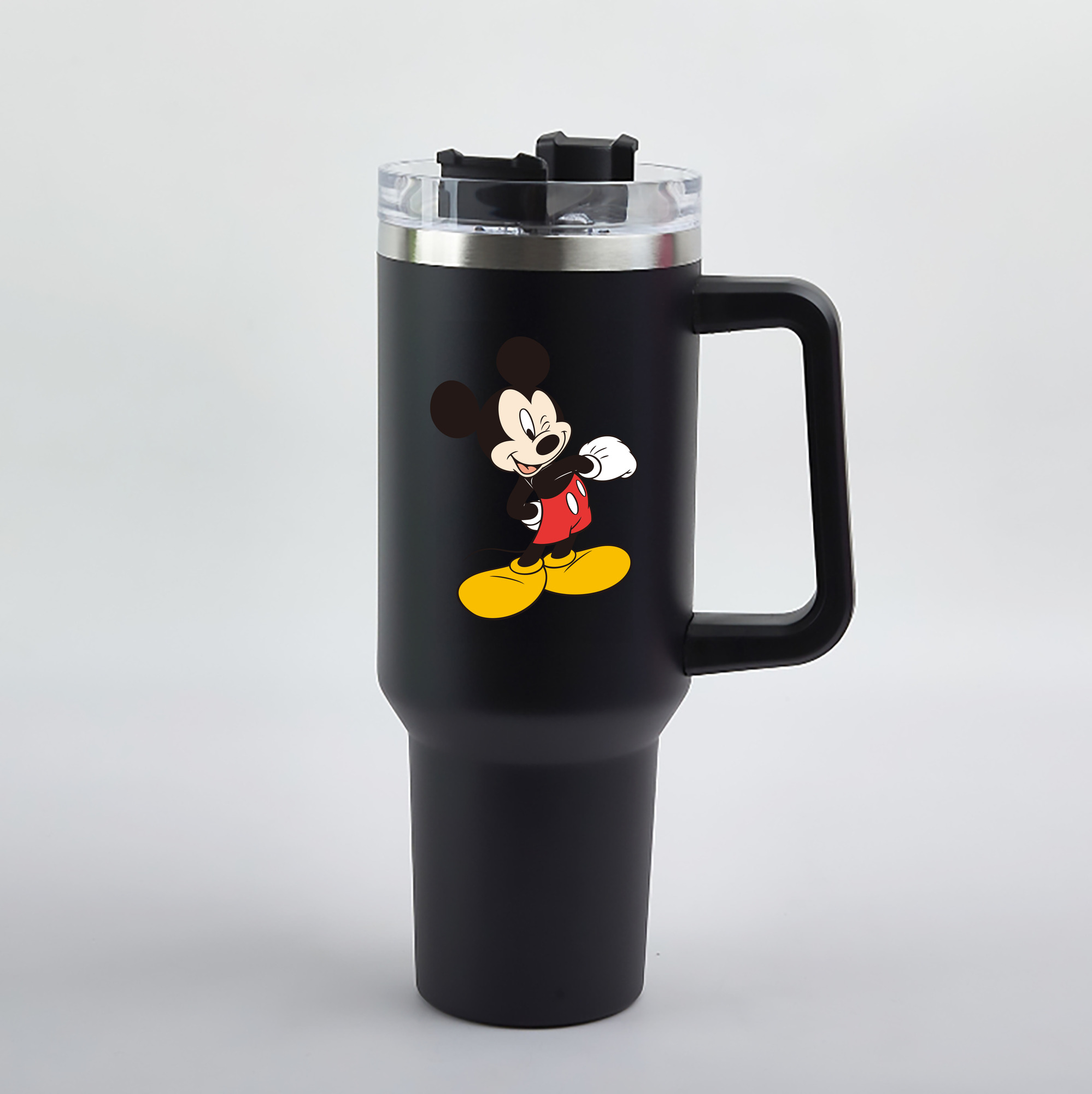 （画像用） ミッキーマウス Mickey Mouse 1200mL車用タンブラー（カラープリント）