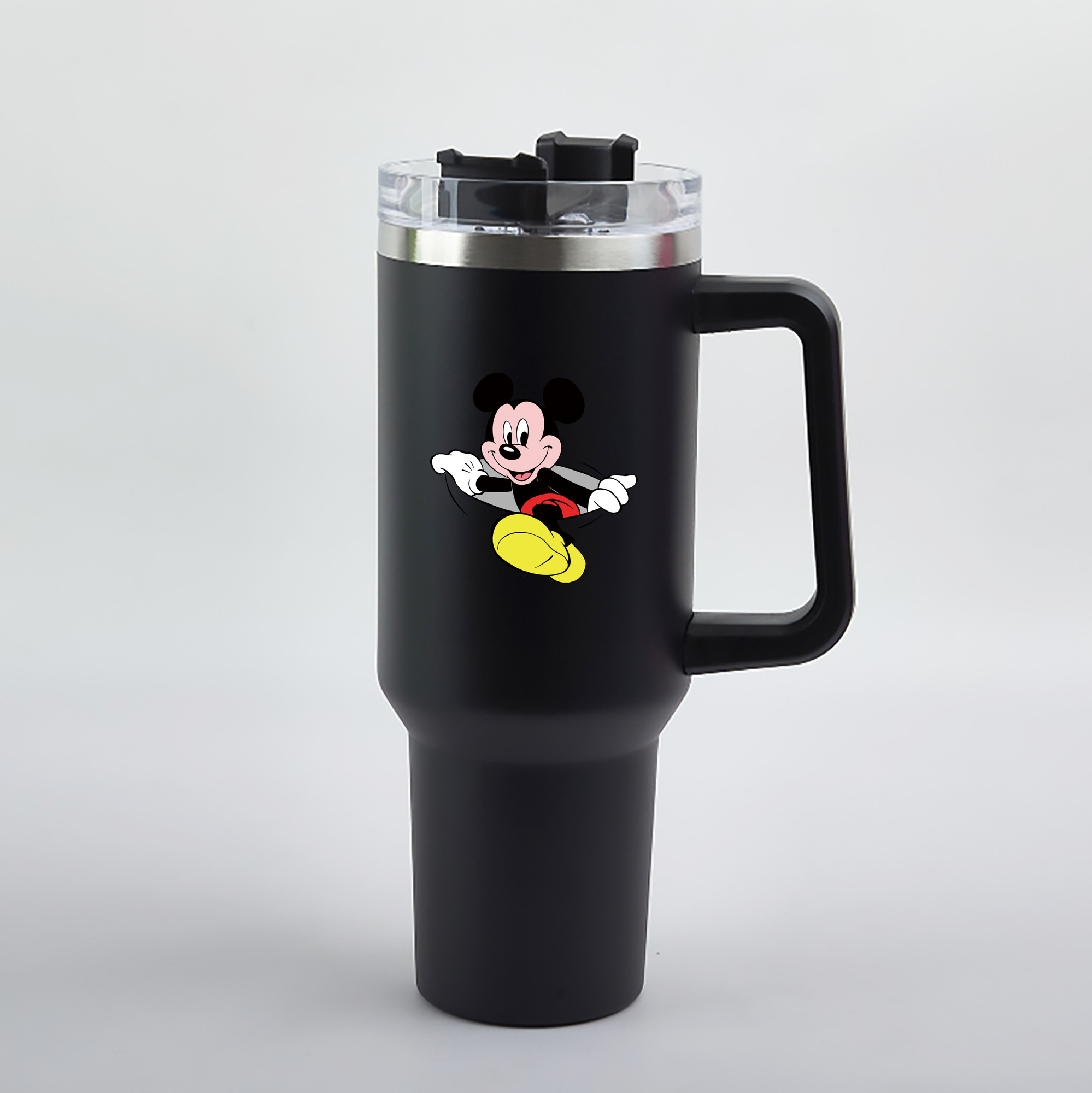 （画像用） ミッキーマウス Mickey Mouse 1200mL車用タンブラー（カラープリント）