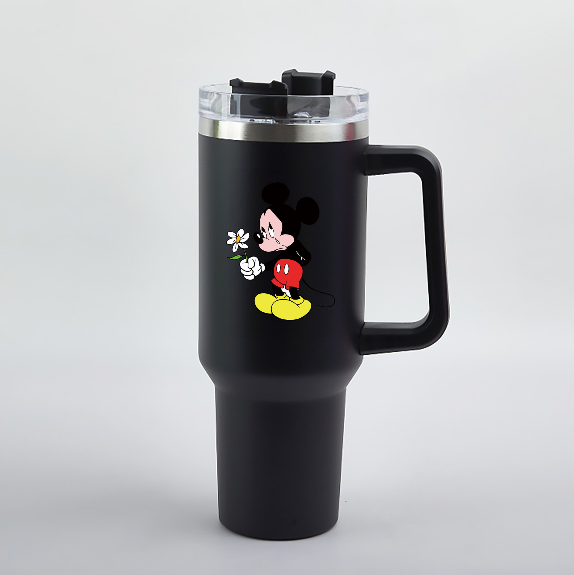 （画像用） ミッキーマウス Mickey Mouse 1200mL車用タンブラー（カラープリント）