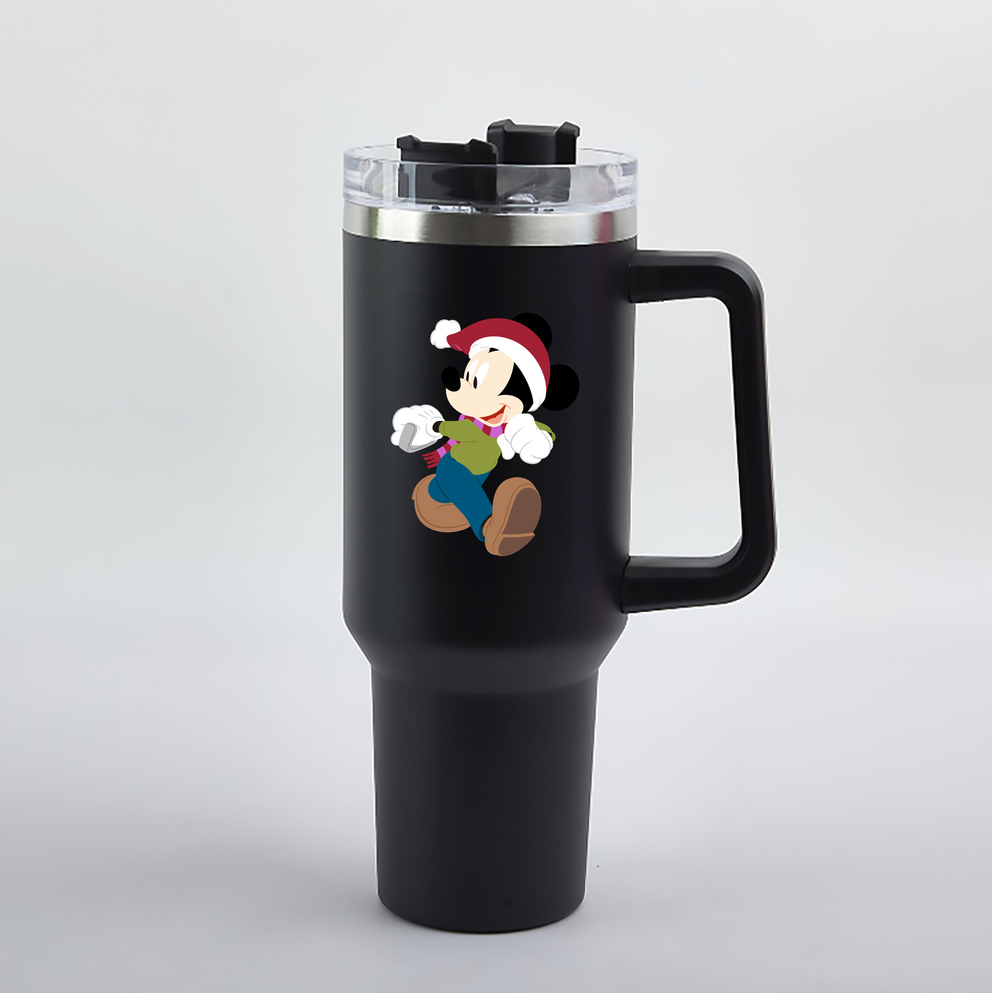 （画像用） ミッキーマウス Mickey Mouse 1200mL車用タンブラー（カラープリント）