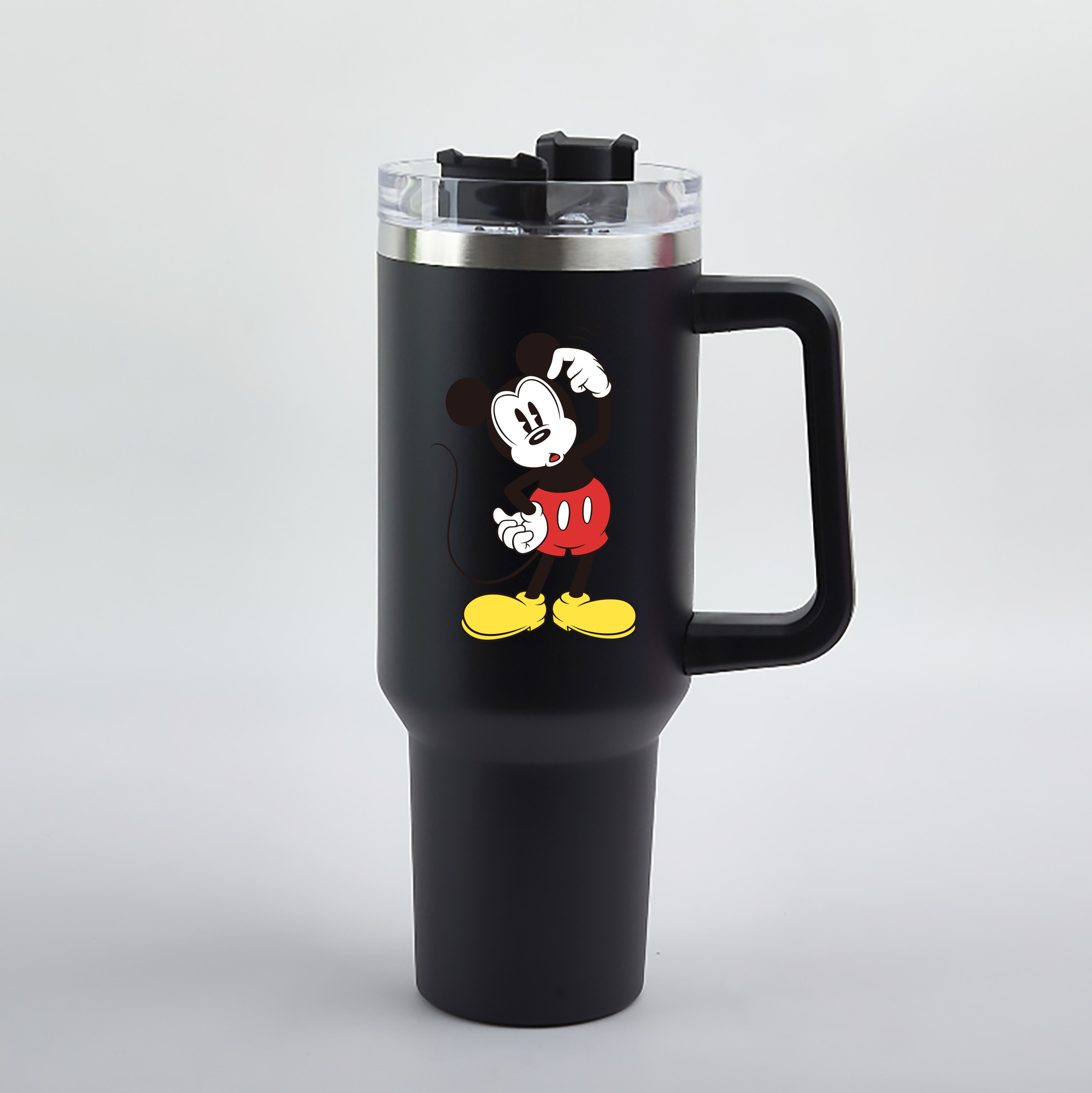 （画像用） ミッキーマウス Mickey Mouse 1200mL車用タンブラー（カラープリント）