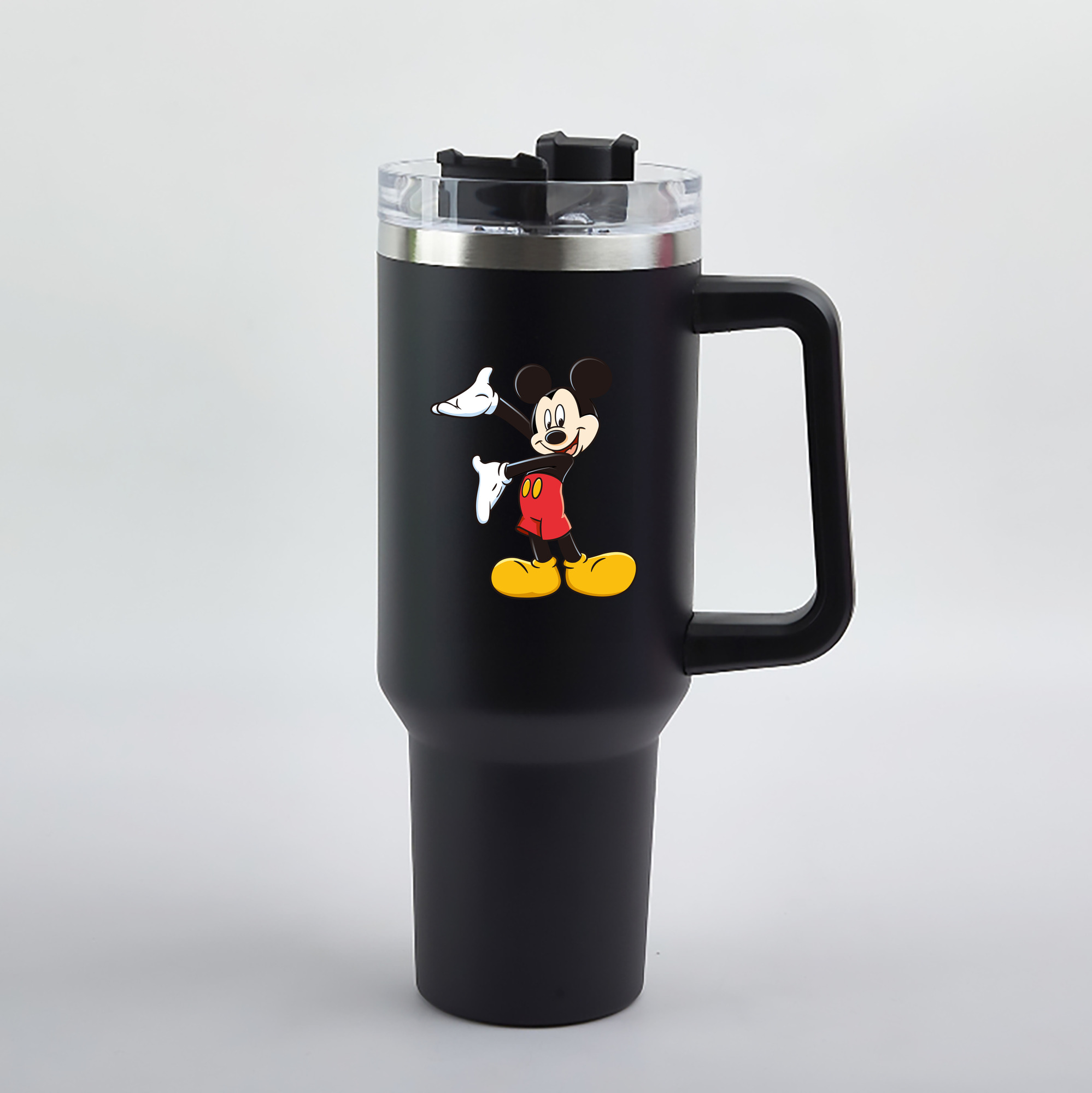 （画像用） ミッキーマウス Mickey Mouse 1200mL車用タンブラー（カラープリント）