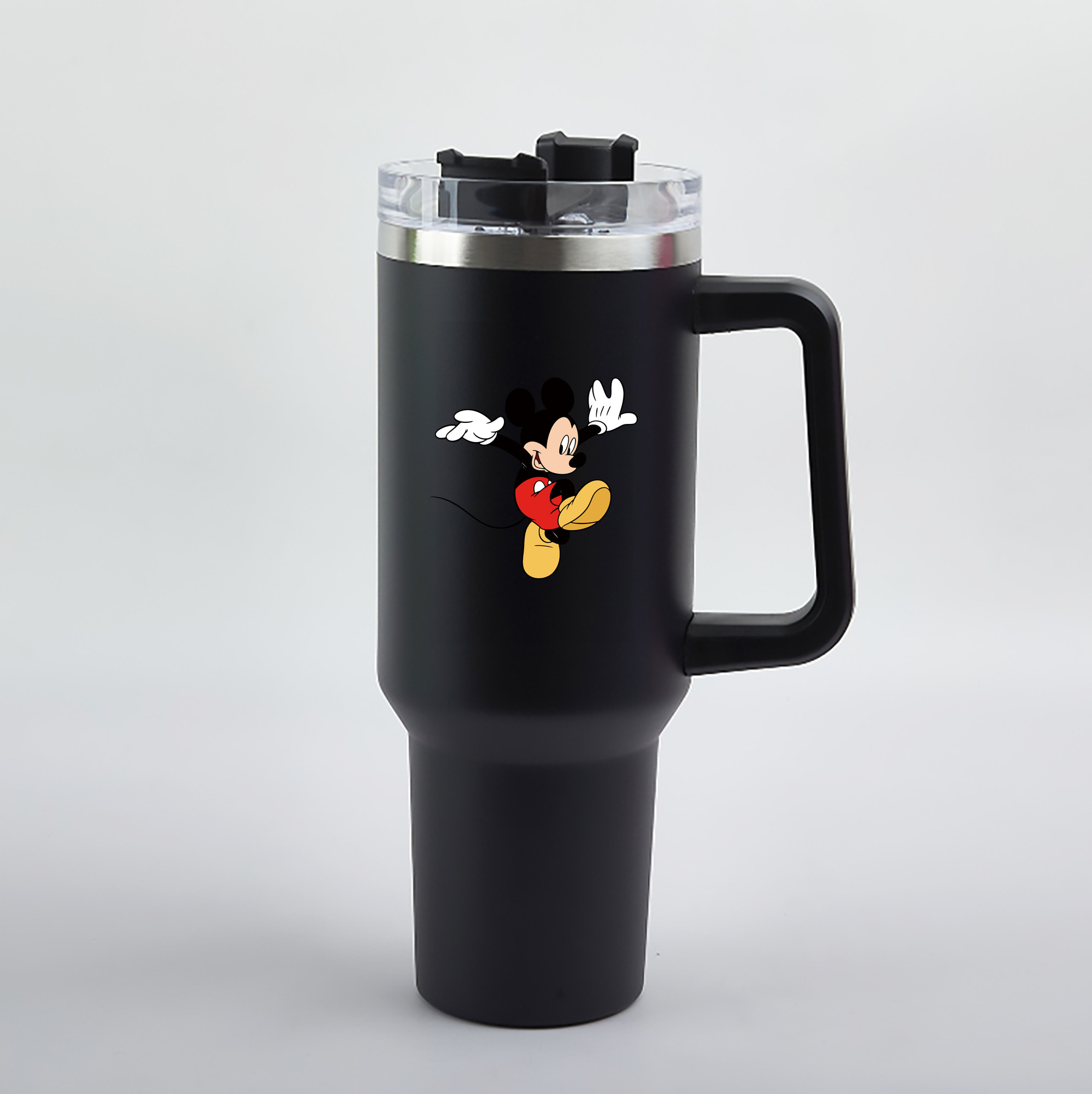 （画像用） ミッキーマウス Mickey Mouse 1200mL車用タンブラー（カラープリント）