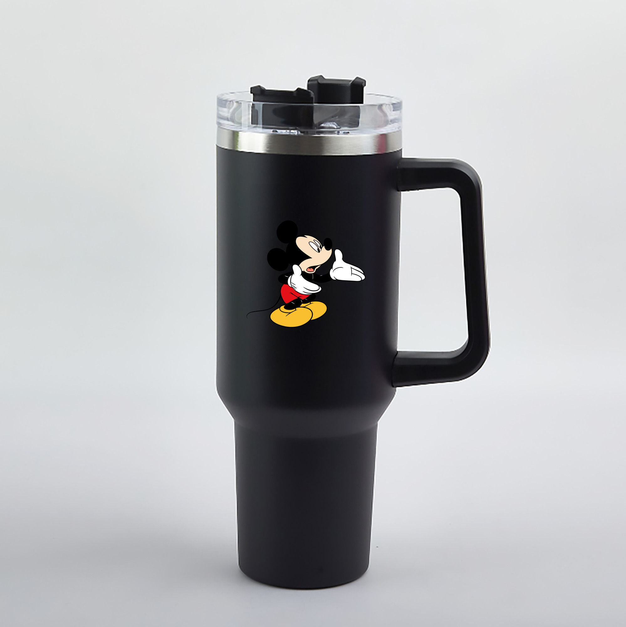 （画像用） ミッキーマウス Mickey Mouse 1200mL車用タンブラー（カラープリント）