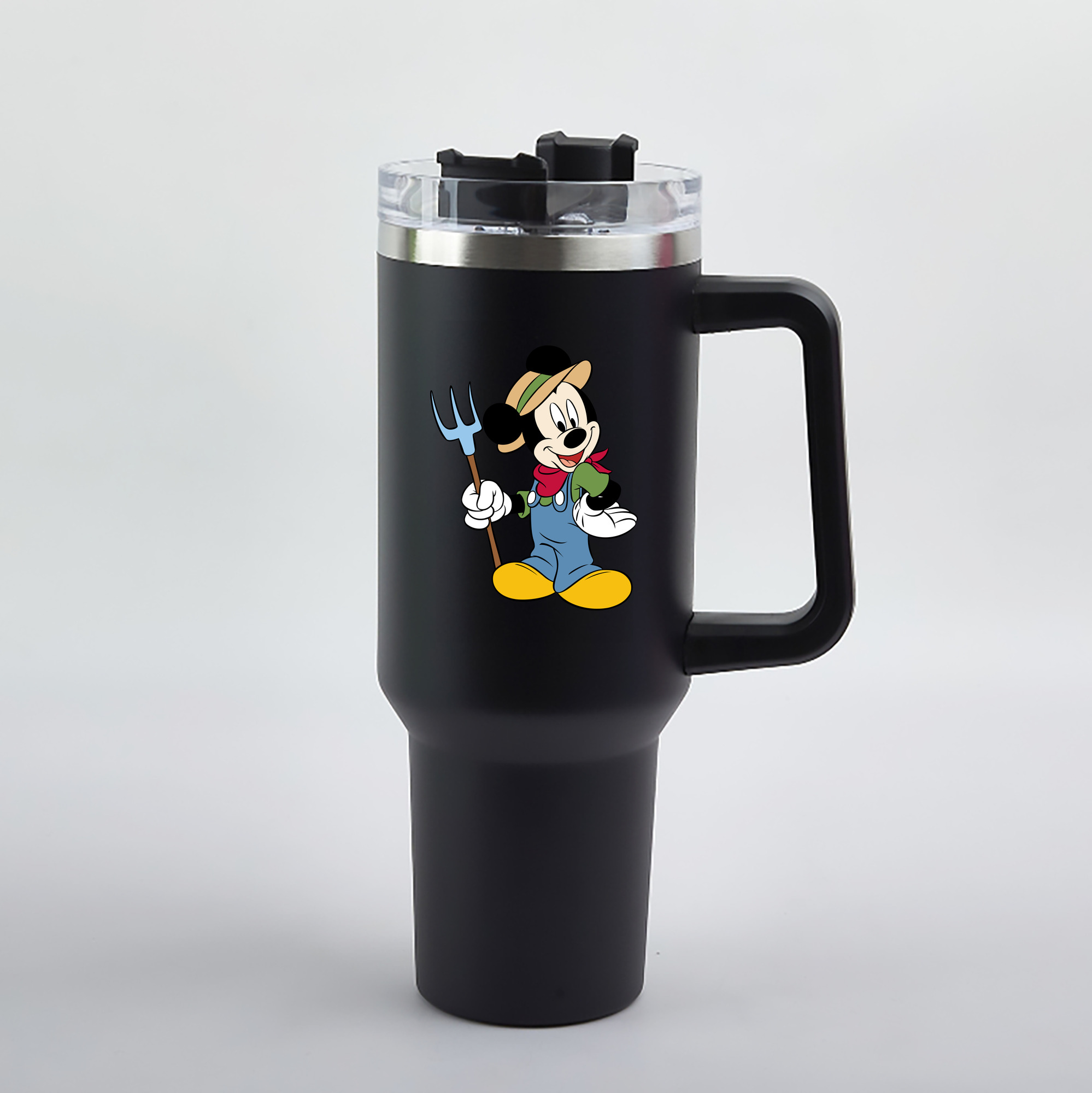 （画像用） ミッキーマウス Mickey Mouse 1200mL車用タンブラー（カラープリント）