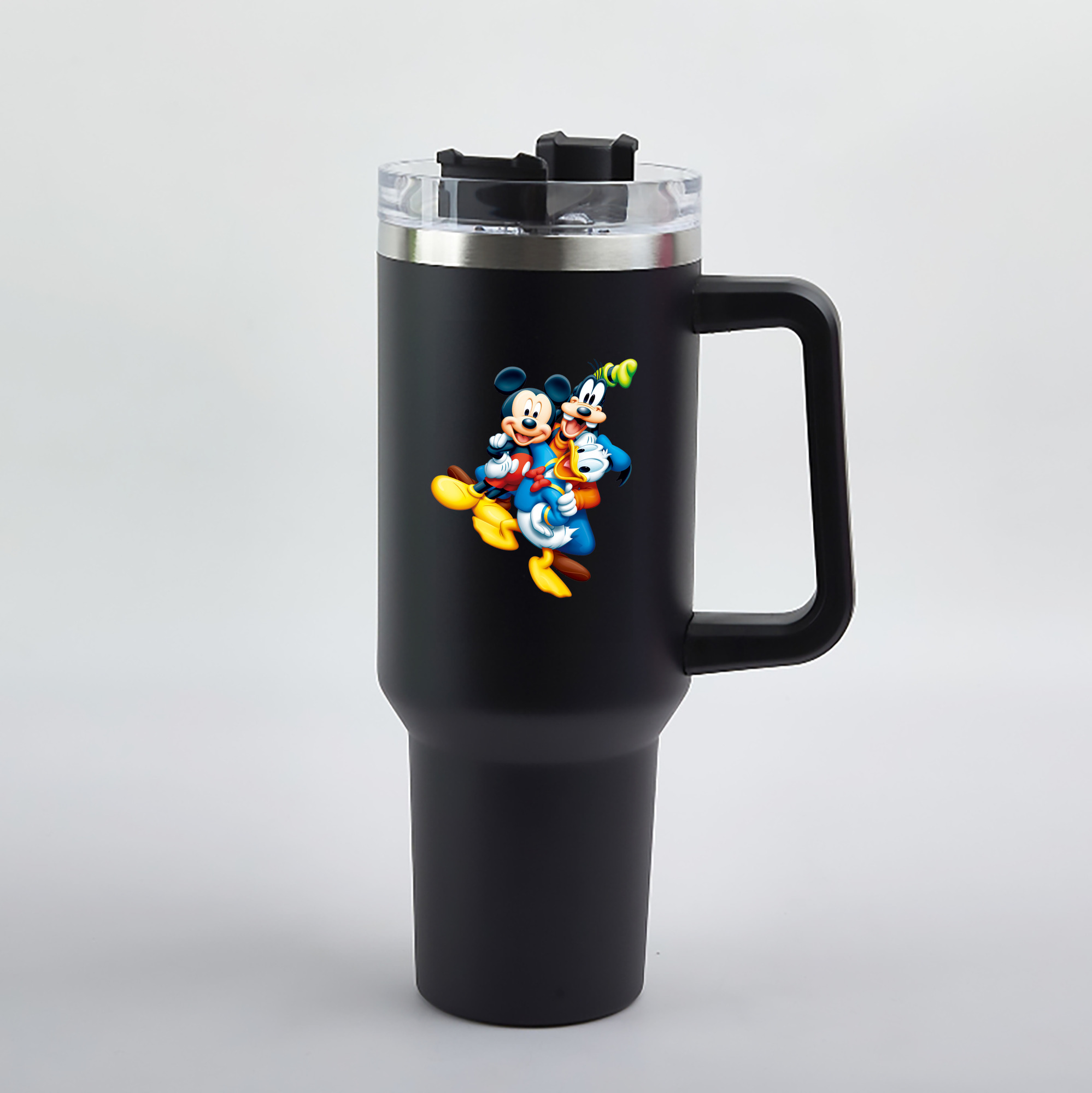 （画像用） ミッキーマウス Mickey Mouse 1200mL車用タンブラー（カラープリント）