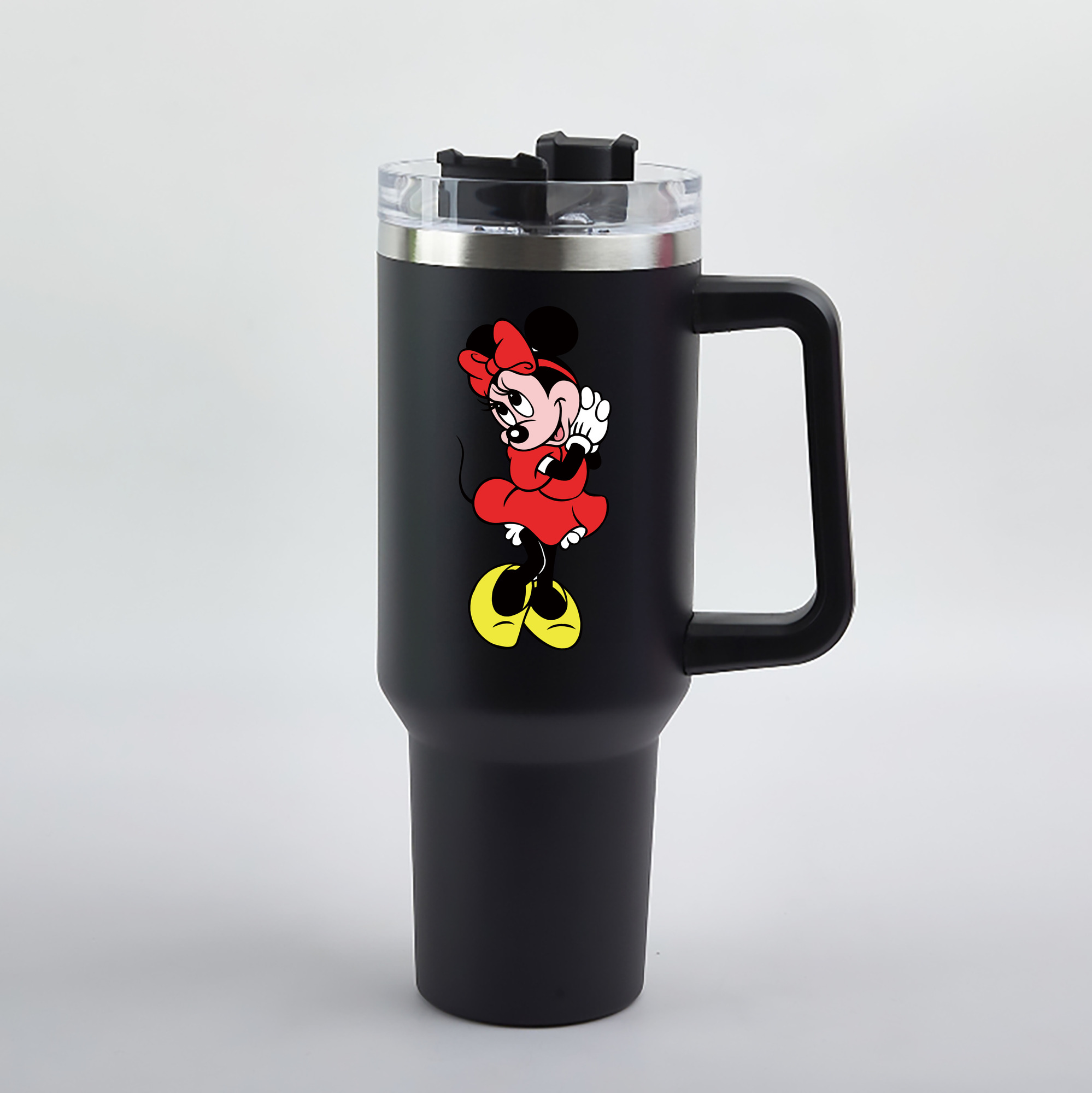 （画像用） ミッキーマウス Mickey Mouse 1200mL車用タンブラー（カラープリント）