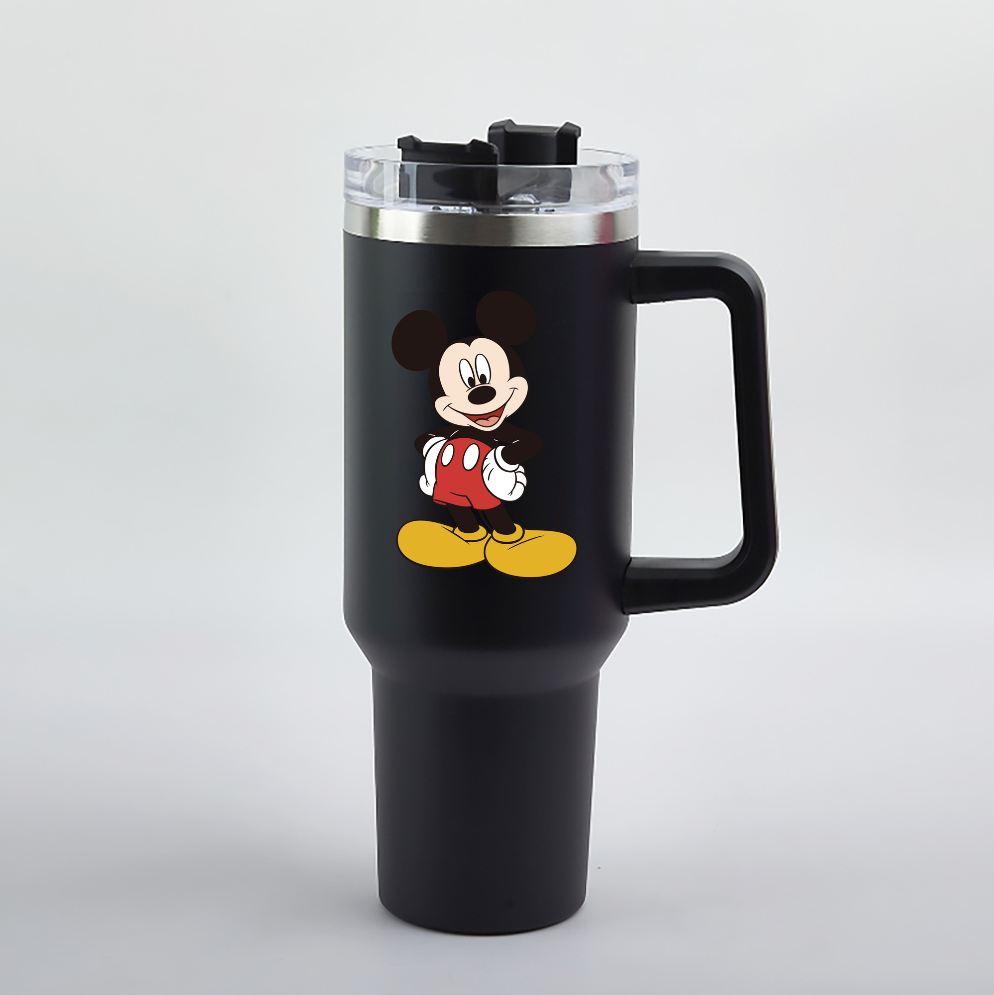 （画像用） ミッキーマウス Mickey Mouse 1200mL車用タンブラー（カラープリント）