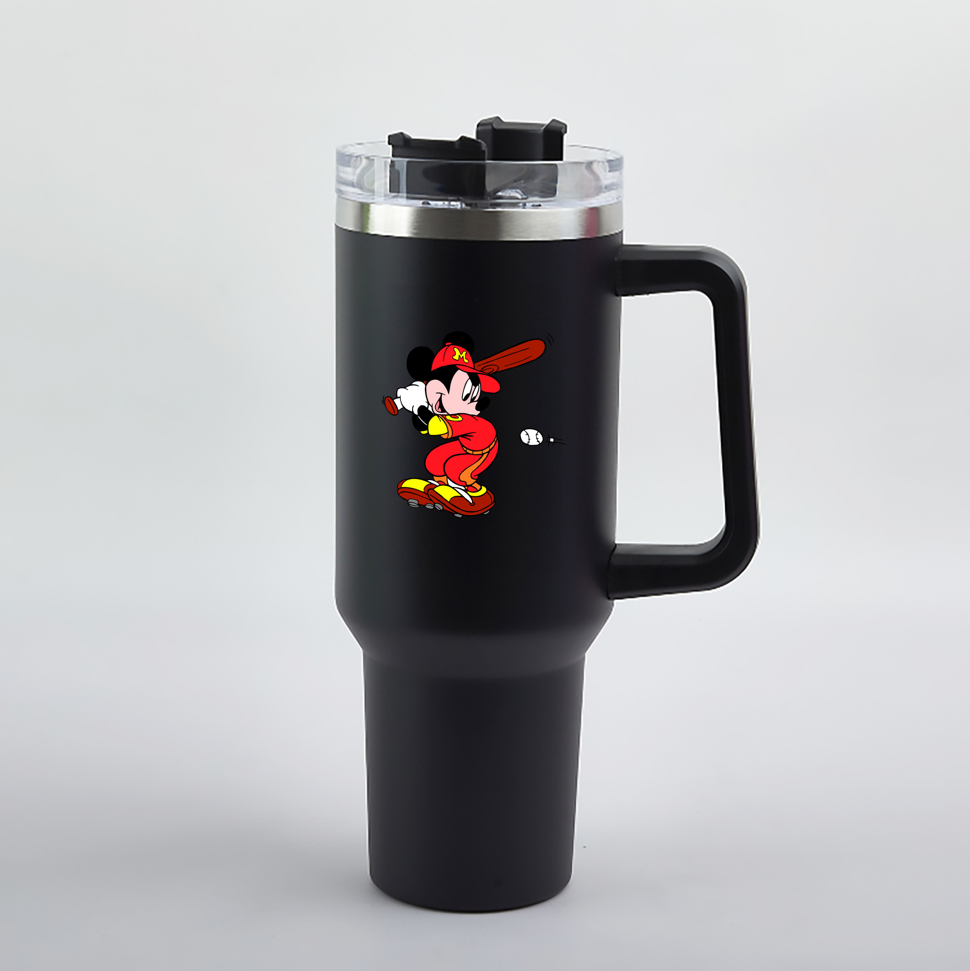 （画像用） ミッキーマウス Mickey Mouse 1200mL車用タンブラー（カラープリント）