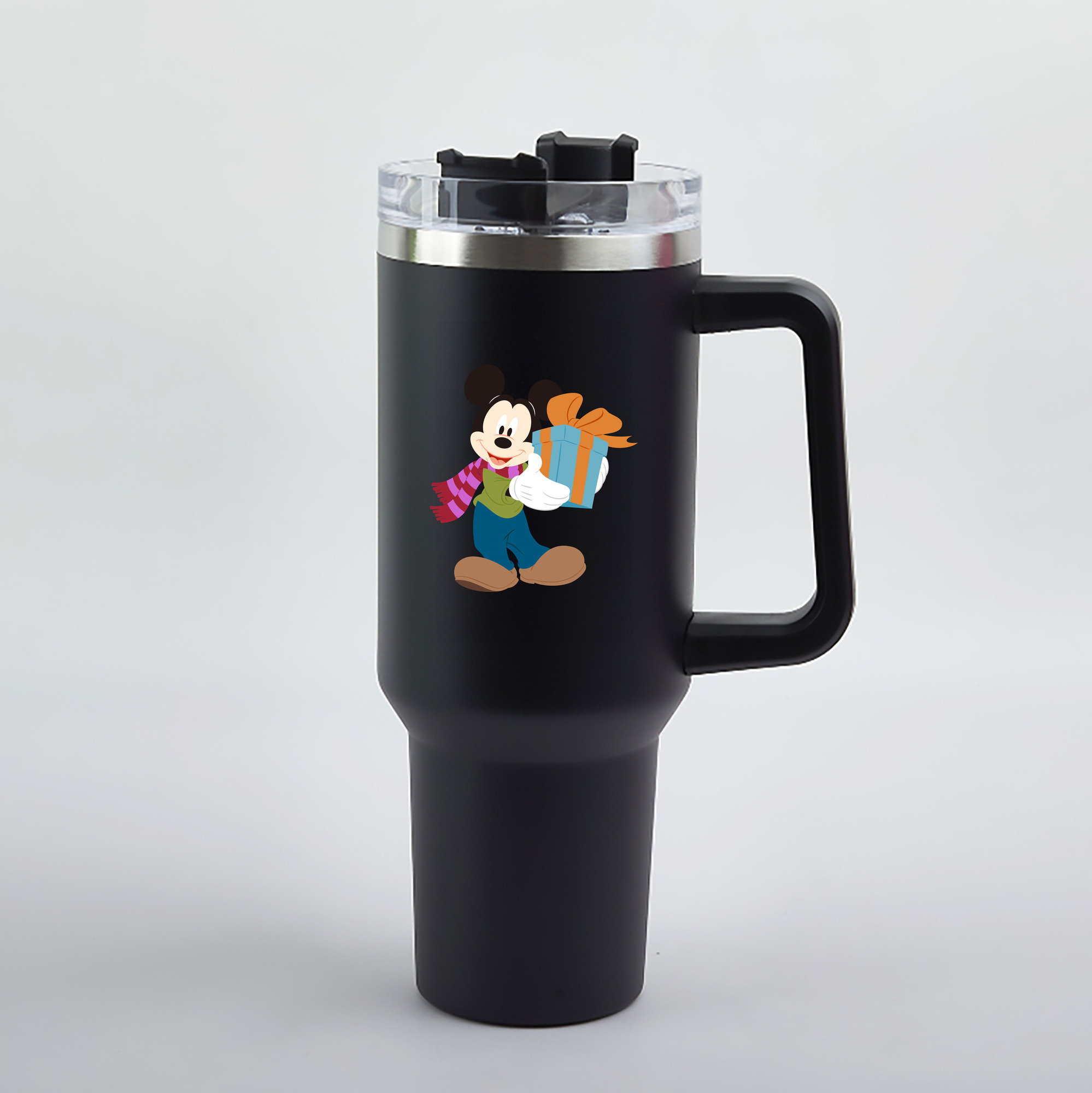 （画像用） ミッキーマウス Mickey Mouse 1200mL車用タンブラー（カラープリント）