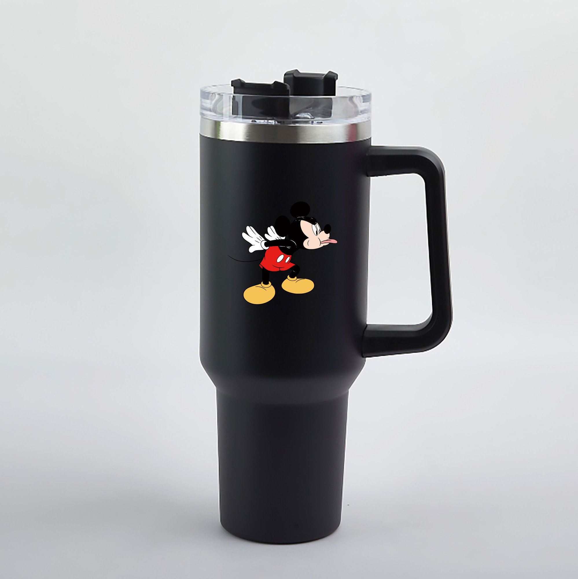 （画像用） ミッキーマウス Mickey Mouse 1200mL車用タンブラー（カラープリント）
