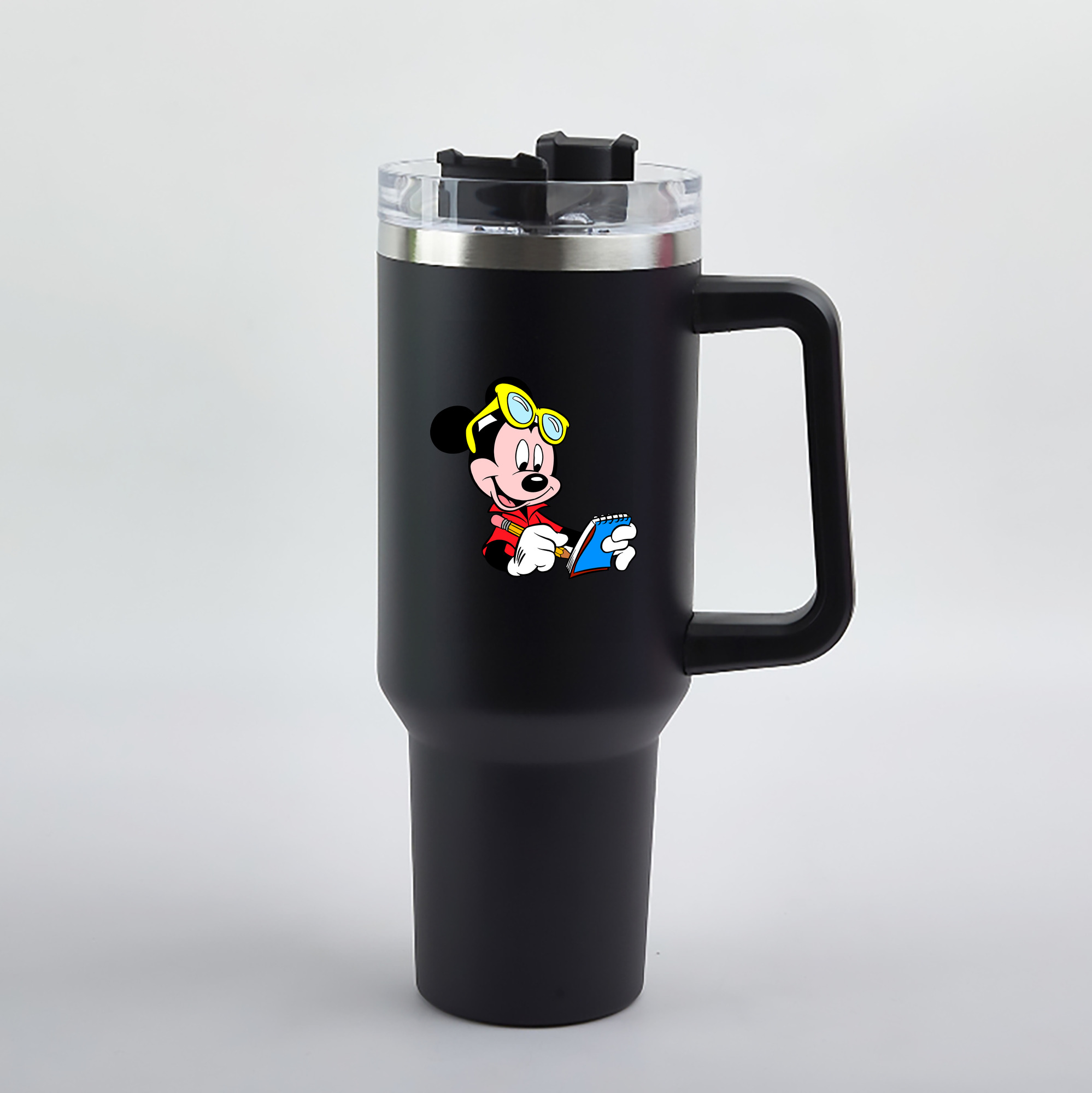 （画像用） ミッキーマウス Mickey Mouse 1200mL車用タンブラー（カラープリント）