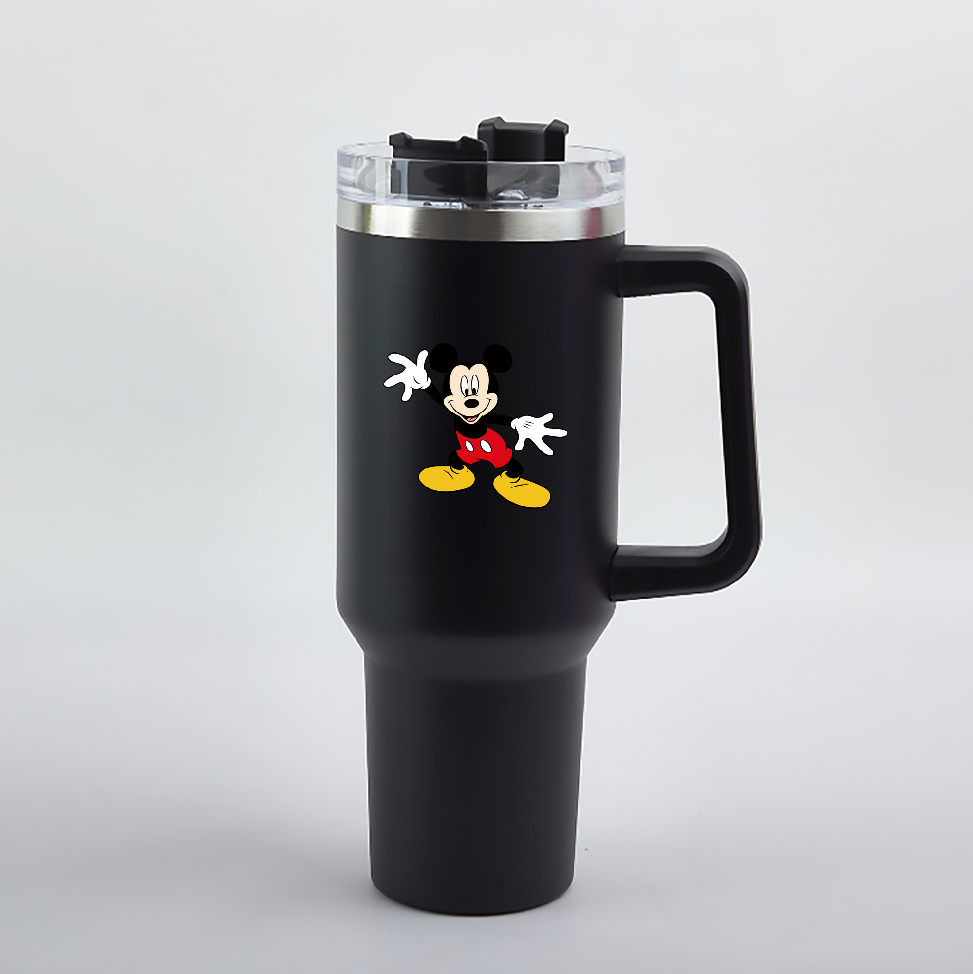 （画像用） ミッキーマウス Mickey Mouse 1200mL車用タンブラー（カラープリント）