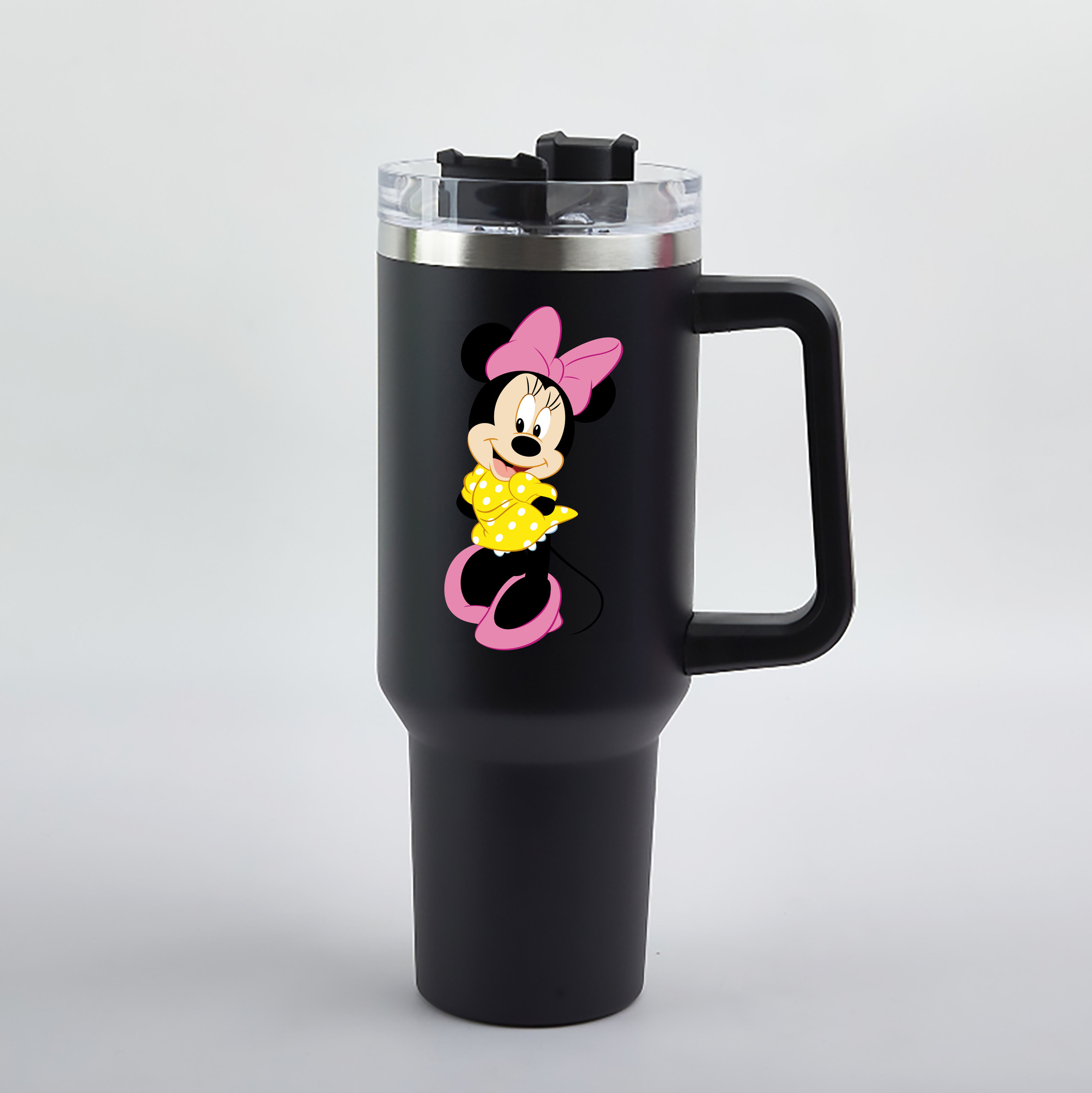 （画像用） ミッキーマウス Mickey Mouse 1200mL車用タンブラー（カラープリント）