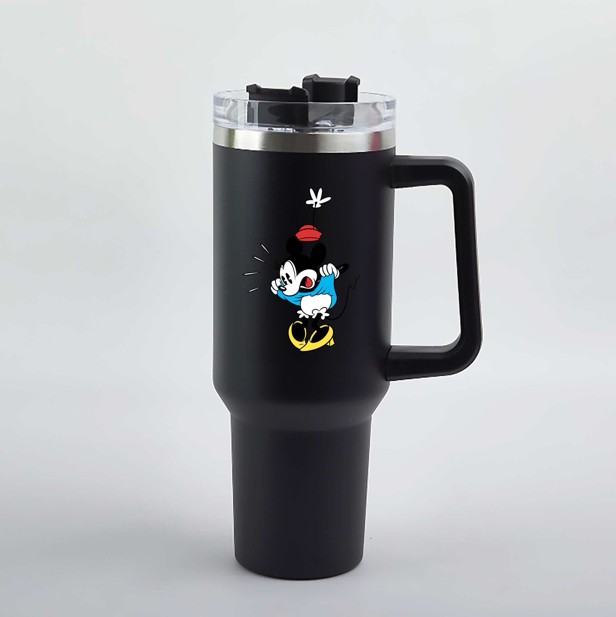 （画像用） ミッキーマウス Mickey Mouse 1200mL車用タンブラー（カラープリント）