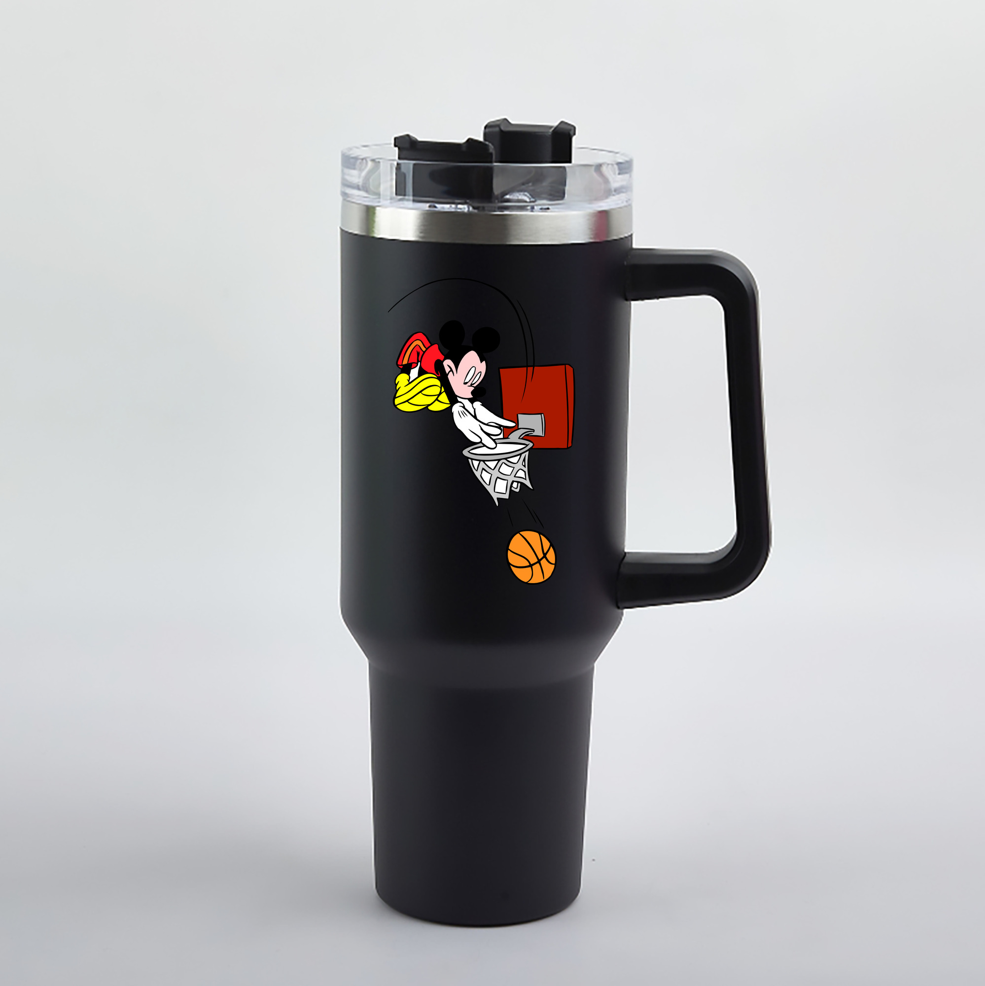 （画像用） ミッキーマウス Mickey Mouse 1200mL車用タンブラー（カラープリント）