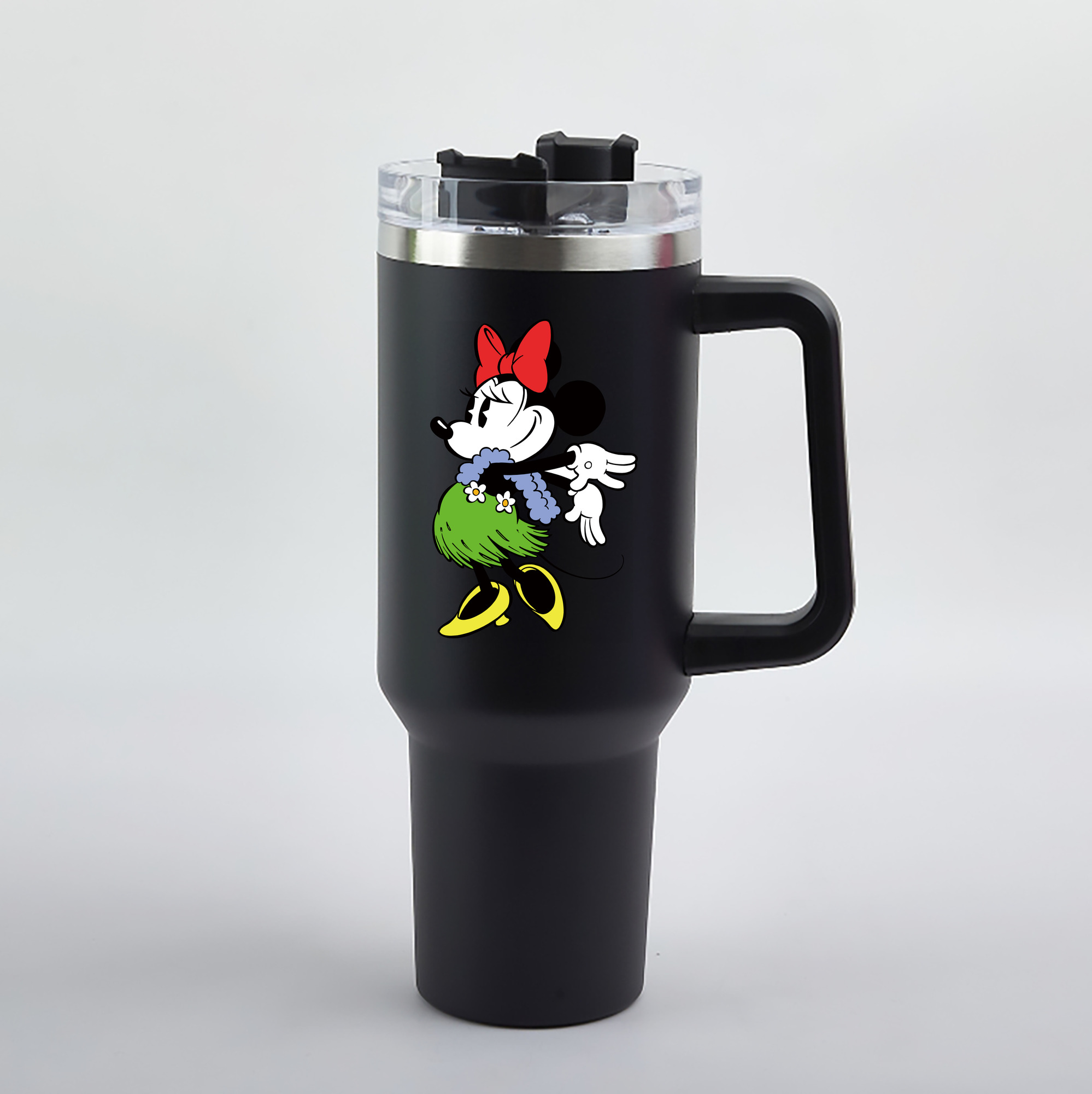 （画像用） ミッキーマウス Mickey Mouse 1200mL車用タンブラー（カラープリント）